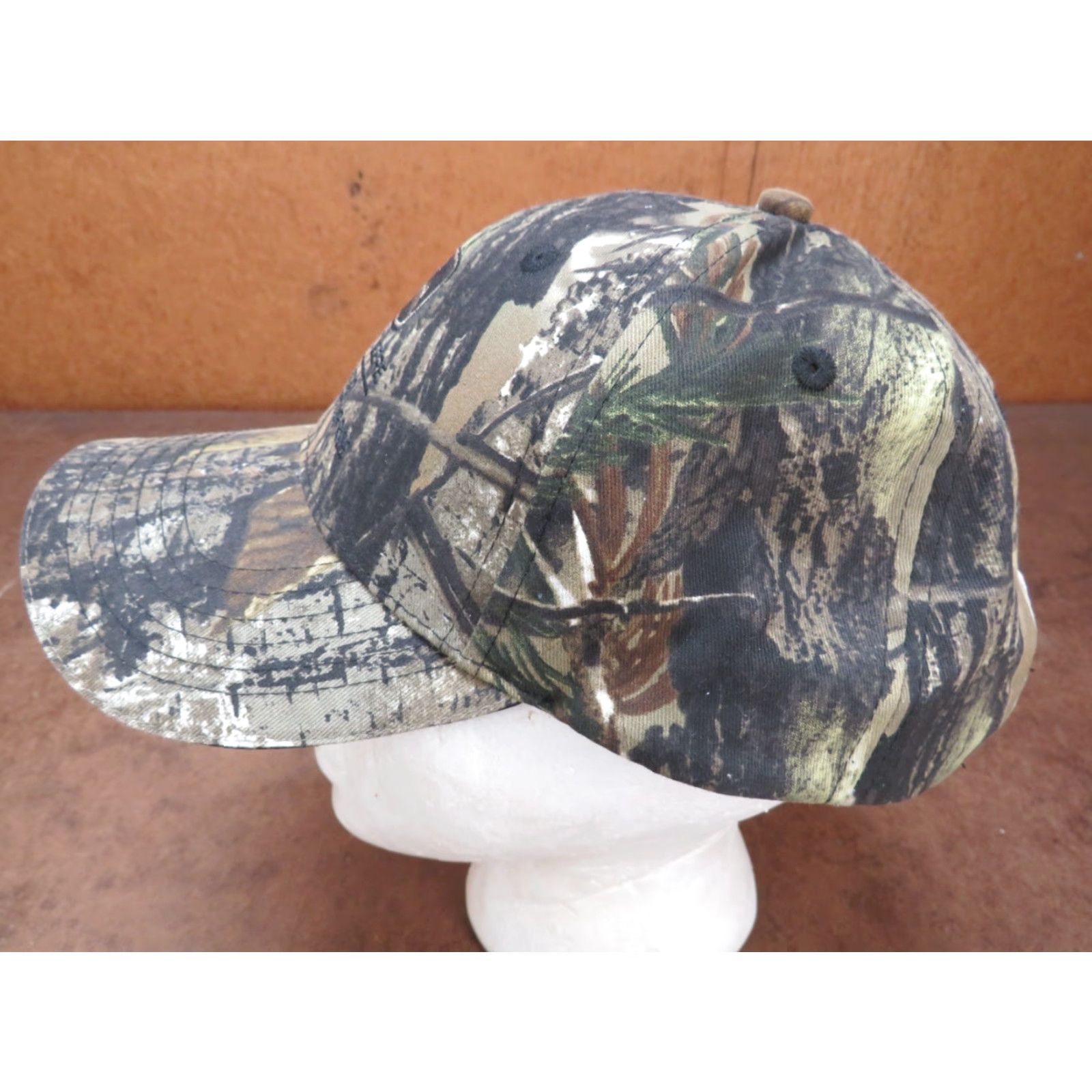 Greats VTG John Deere Great Iowa Tractor Ride WHO radio Camo Farm trucker cap hat Size ONE SIZE - 3 Thumbnail