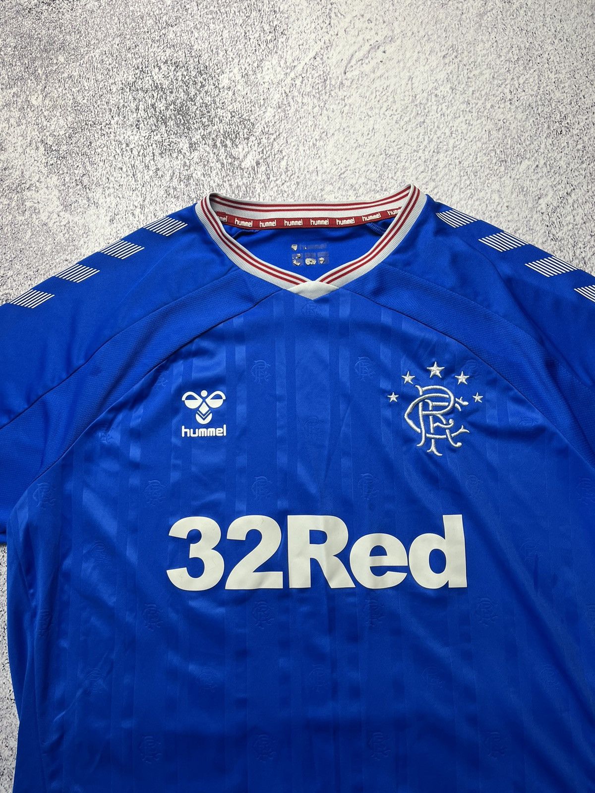 Hummel Hummel Rangers 2019-20 home football shirt jersey size XL Size US XL / EU 56 / 4 - 7 Thumbnail