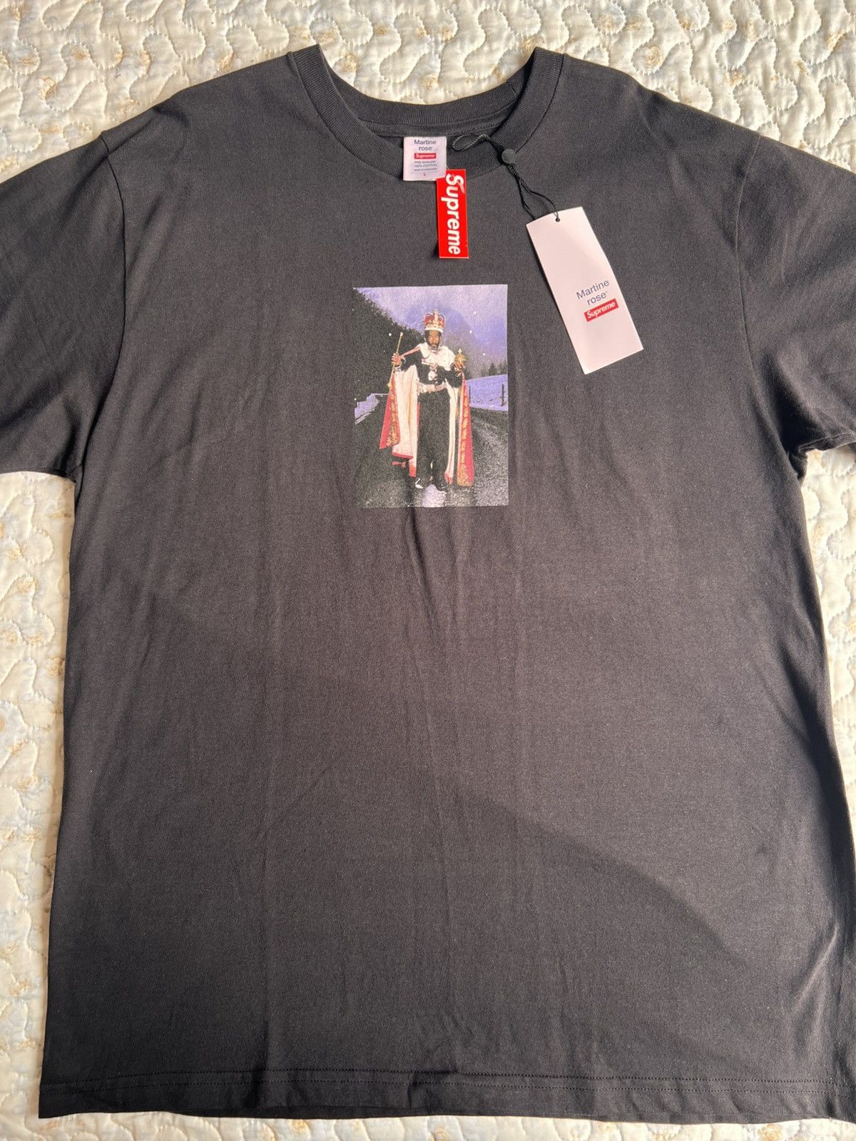 Martine Rose × Supreme L Supreme x Martine Rose Lee Scratch Perry tee Tshirt black Size US L / EU 52-54 / 3 - 14 Thumbnail