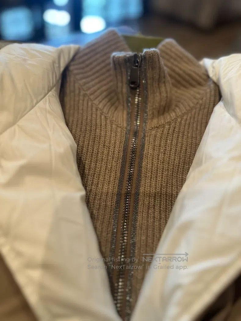 Brunello Cucinelli Brunello Cucinelli Studded Down Jacket Size S / US 4 / IT 40 - 6 Thumbnail