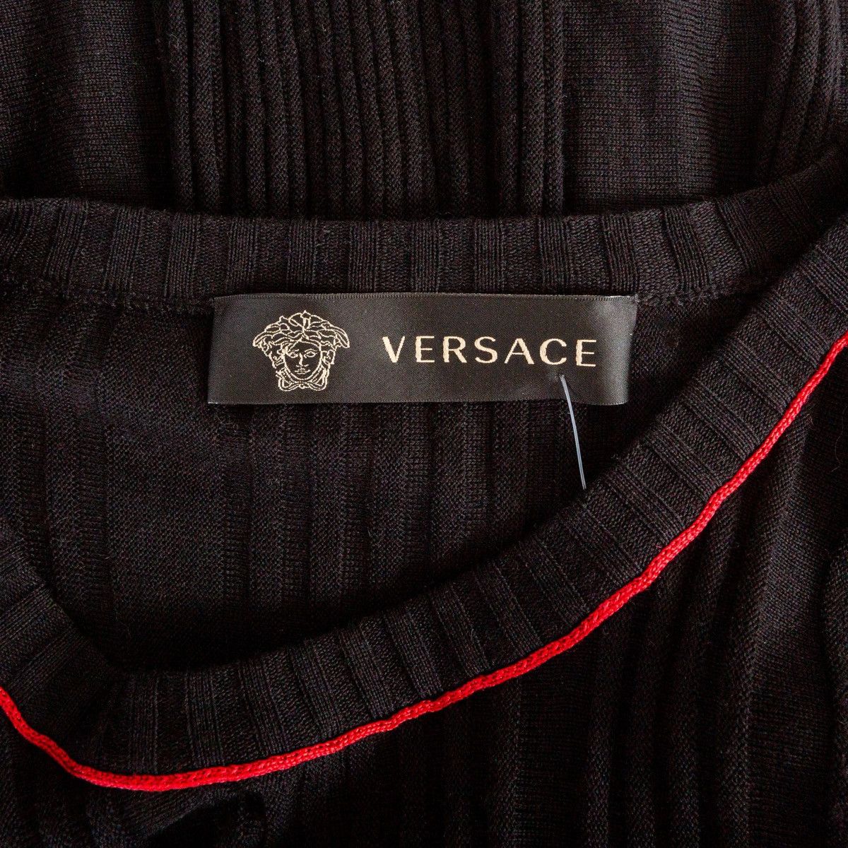 Versace Versace Bodycon Long Sleeve Knit Dress Size L / US 10 / IT 46 - 7 Thumbnail