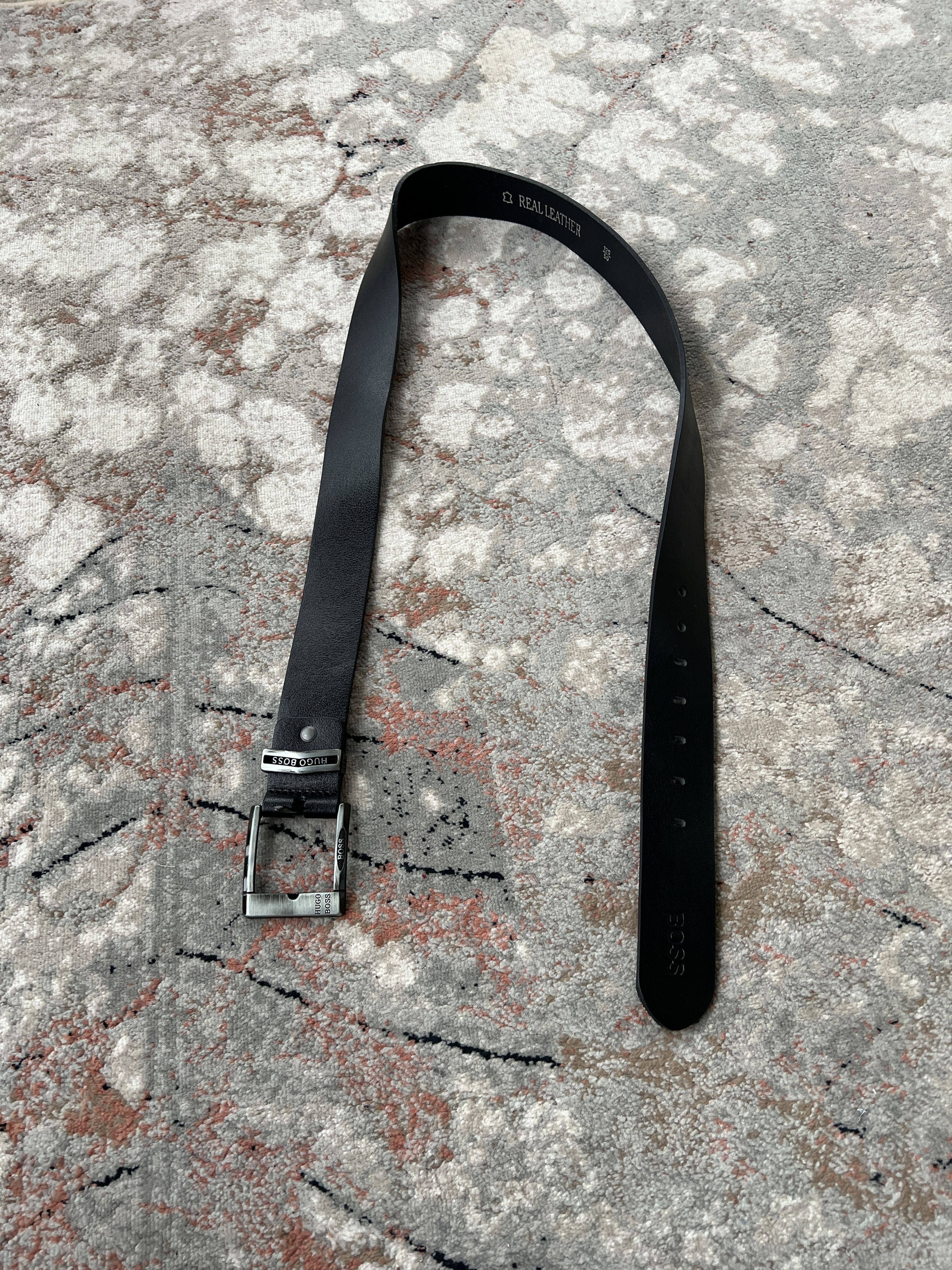 Hugo Boss Hugo Boss Leather Belt Size ONE SIZE - 3 Thumbnail
