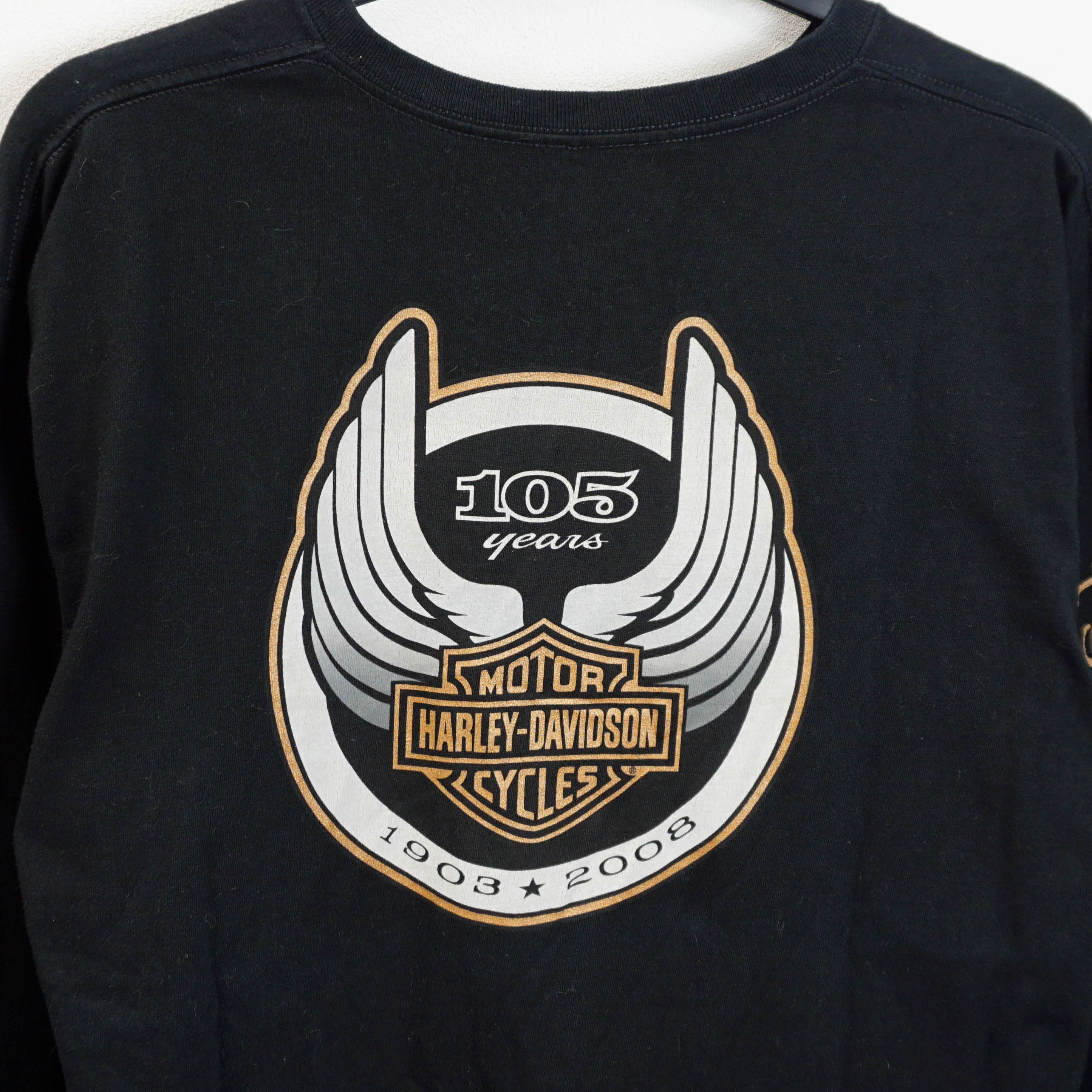 Harley Davidson Archive Harley-Davidson Motorcycles Graphic L/S Tee Size US XL / EU 56 / 4 - 2 Thumbnail