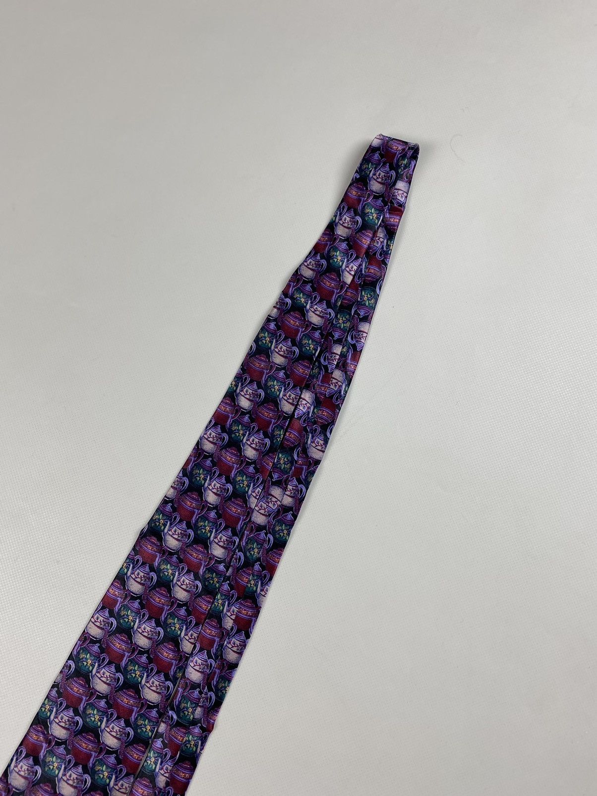Lanvin × Vintage Lanvin Paris Vintage Patterned Silk Tie Size ONE SIZE - 3 Thumbnail