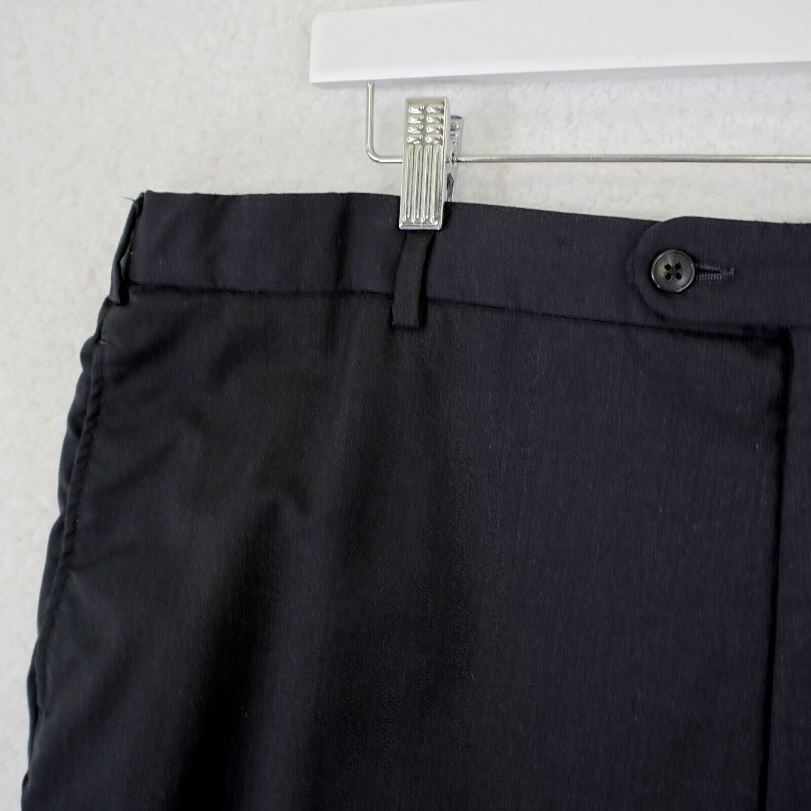 Joseph Abboud Joseph Abboud Marzotto Super 120s Wool Gray 42/36 Dress Pant Size 42L - 2 Thumbnail