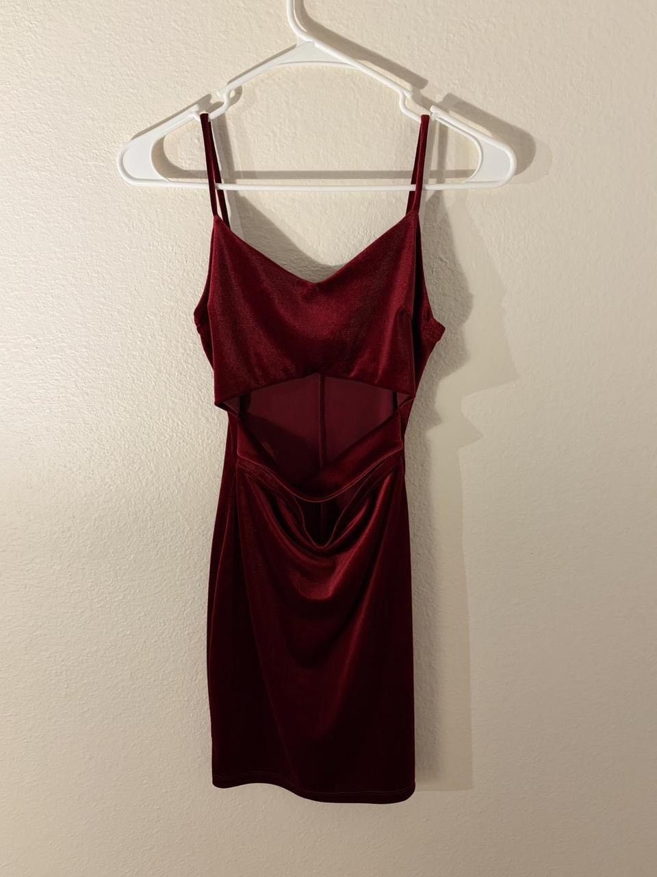 Windsor Smith windsor dark red velvet mini dress Size XS / US 0-2 / IT 36-38 - 1 Thumbnail