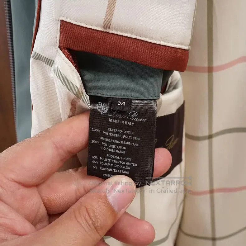 Loro Piana Loro Piana Men's Tech Fabric Jacket. Size US M / EU 48-50 / 2 - 8 Thumbnail