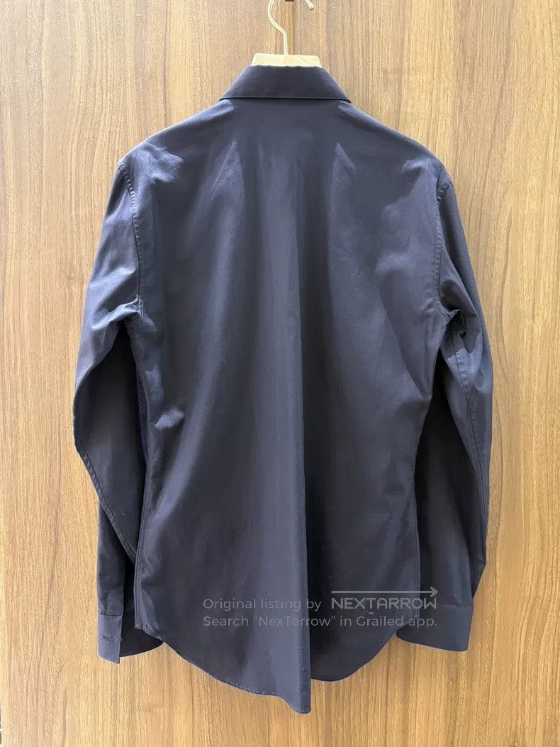Dior Dior Size38 Pure cotton embroidered logo long-sleeved shirt Size US XXS / EU 40 - 2 Thumbnail