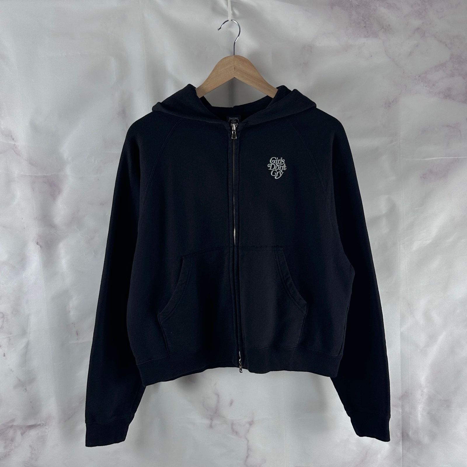Girls Don't Cry Black Zip-Up Hoodie Size US S / EU 44-46 / 1 - 1 Thumbnail