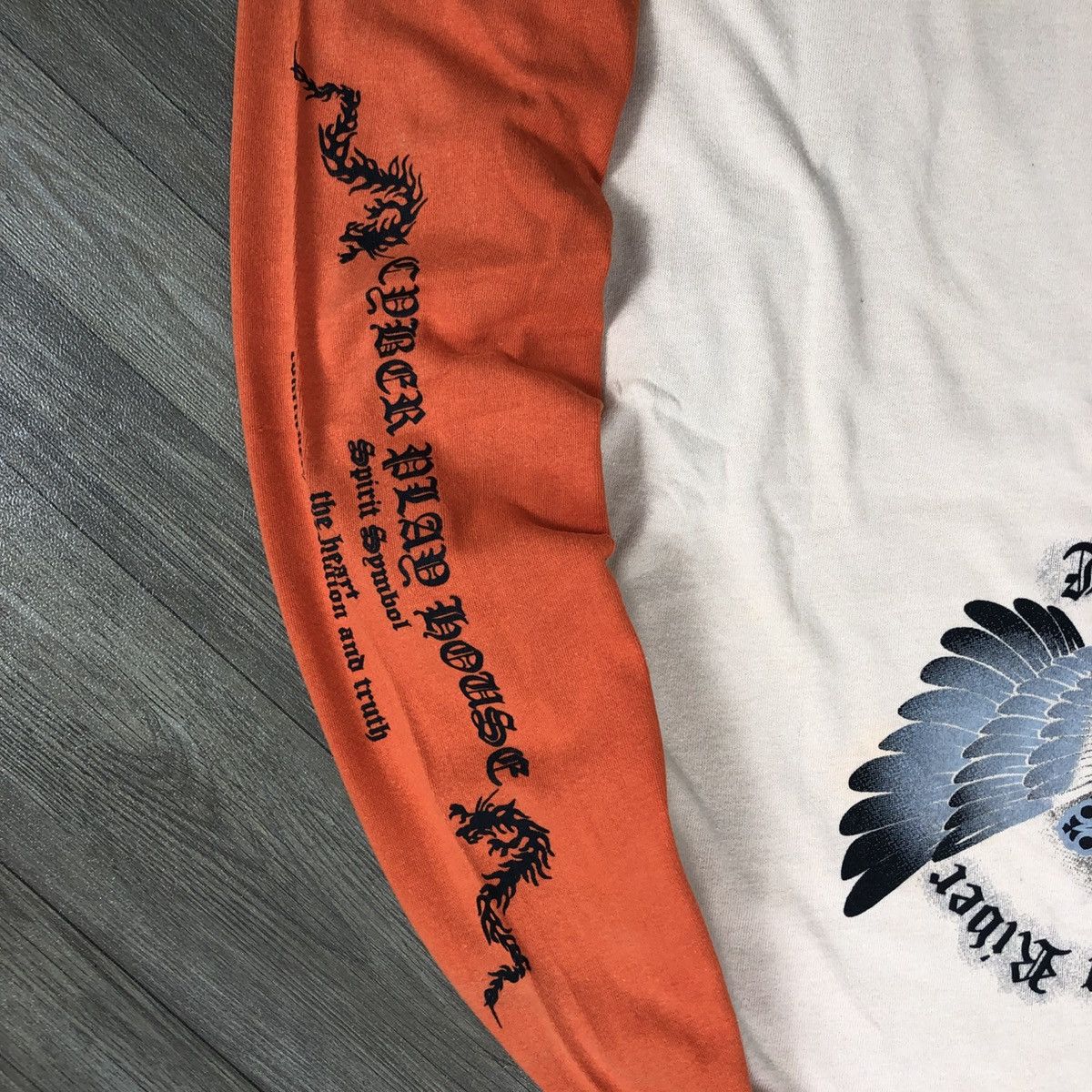 If Six Was Nine × Japanese Brand × Le Grande Bleu (L.G.B.) 2000s Black Moon River Lustre Cross Tribal LGB Long Sleeve Size US L / EU 52-54 / 3 - 5 Thumbnail