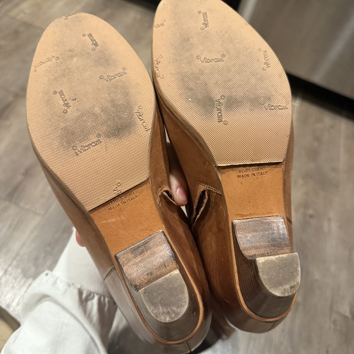 Maison Margiela Maison Margiela Leather Ankle Boots Knee High Low Heel 39.5 Size US 9.5 / IT 39.5 - 7 Thumbnail