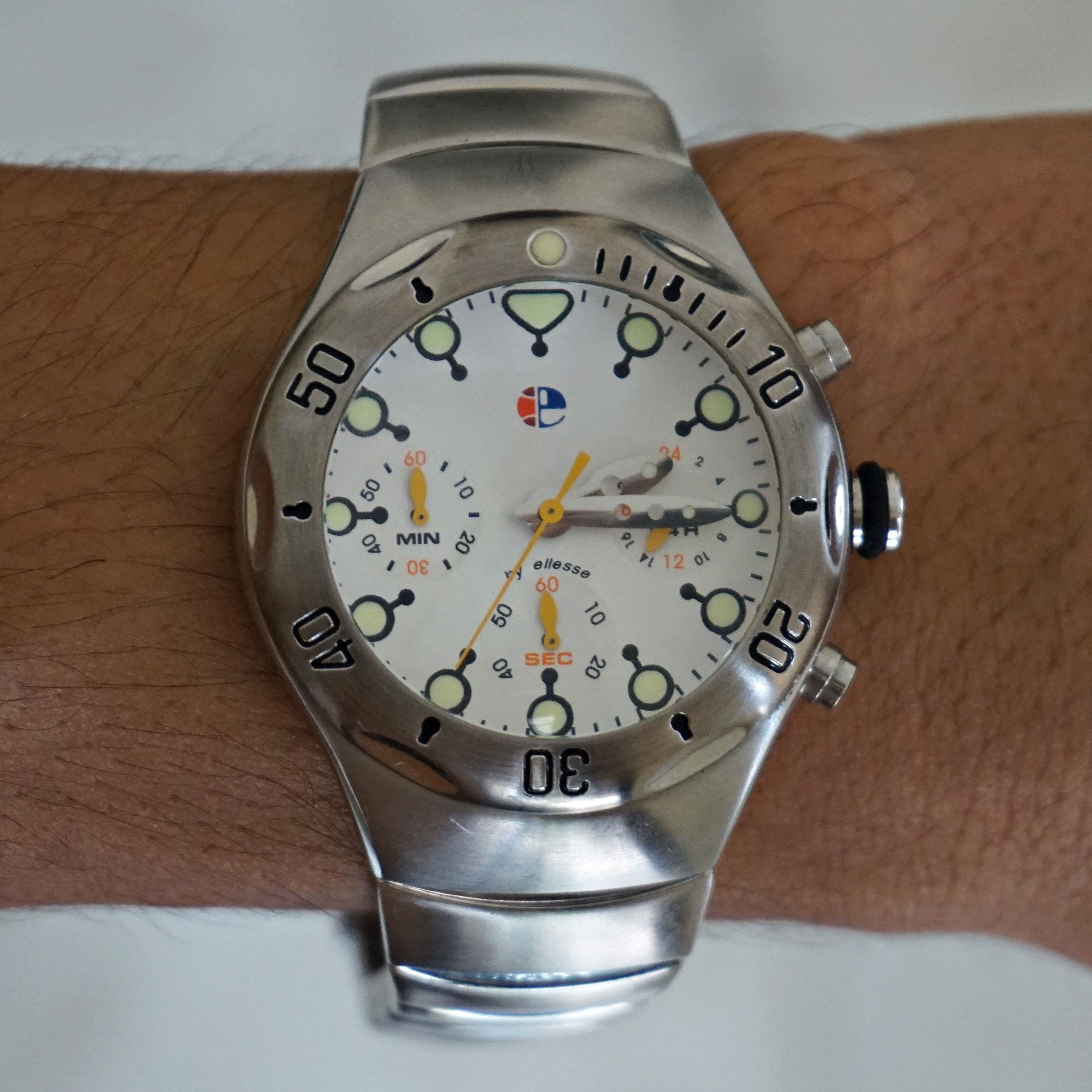 Ellesse 2000s Ellesse Chronograph watches men Size ONE SIZE - 3 Thumbnail