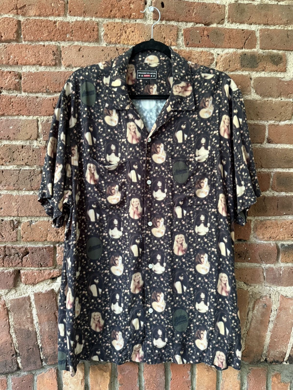 Hysteric Glamour × Supreme Supreme Hysteric Glamour Blurred Girls Shirt Size US L / EU 52-54 / 3 - 1 Thumbnail