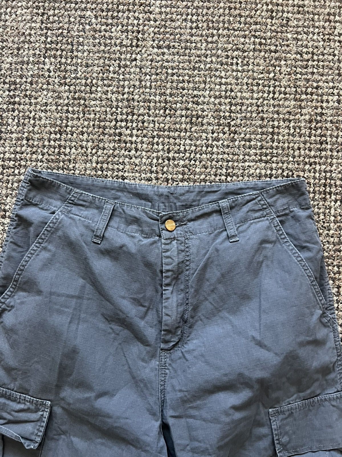 Carhartt Carhartt WIP Cargo Regular Pants Wide Baggy Vintage Military Size US 34 / EU 50 - 5 Thumbnail