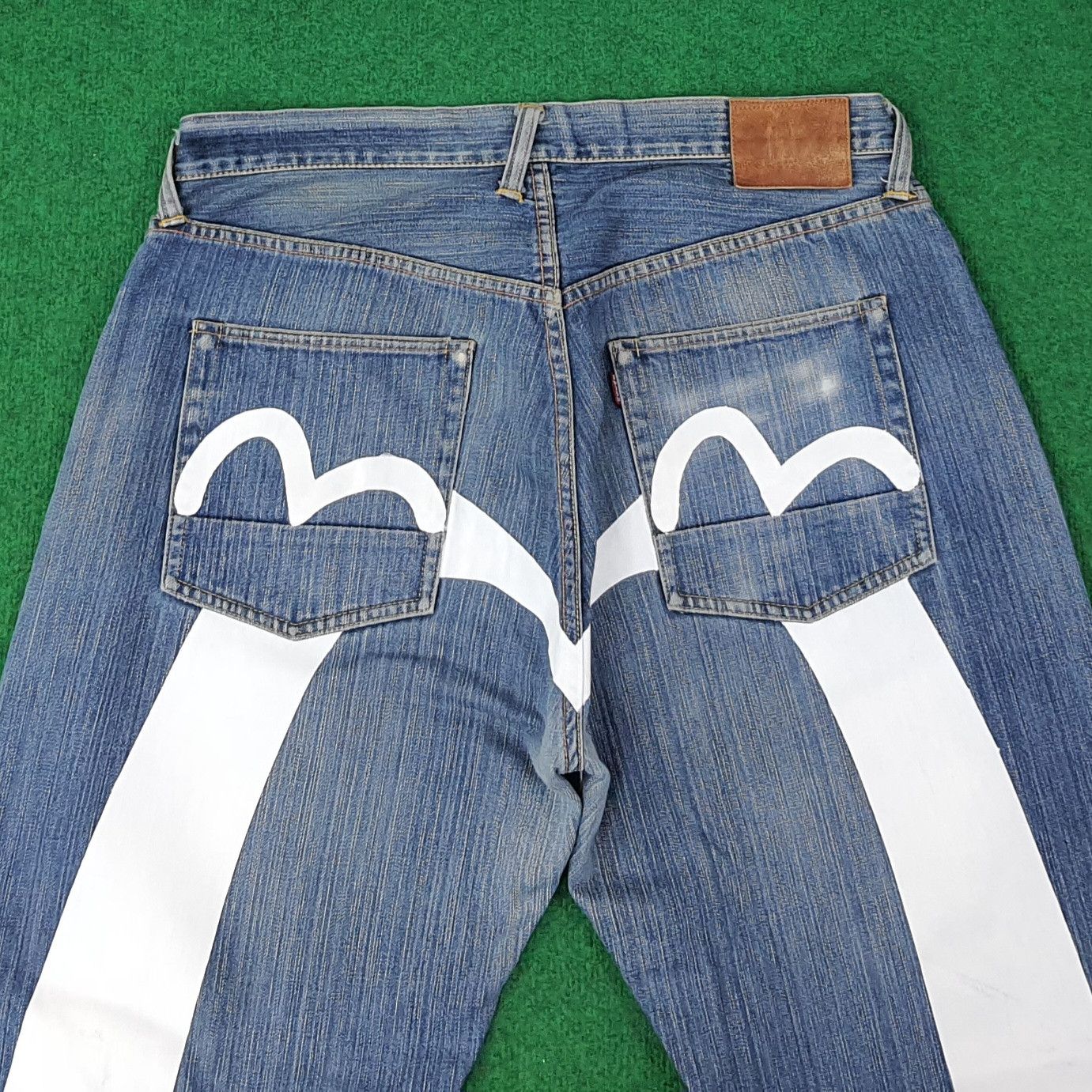 Evisu Vintage Evisu Japan Custom Daicock Denim Jeans C265N30 Size US 35 - 2 Thumbnail