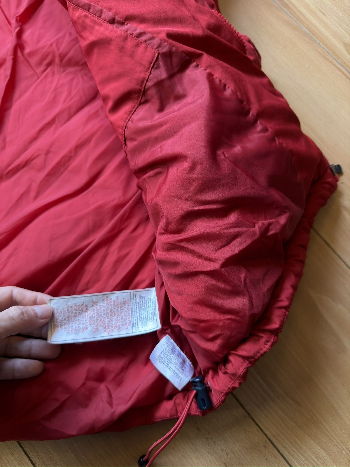 Nike Nike vintage red down jacket vest Size US XL / EU 56 / 4 - 11 Thumbnail