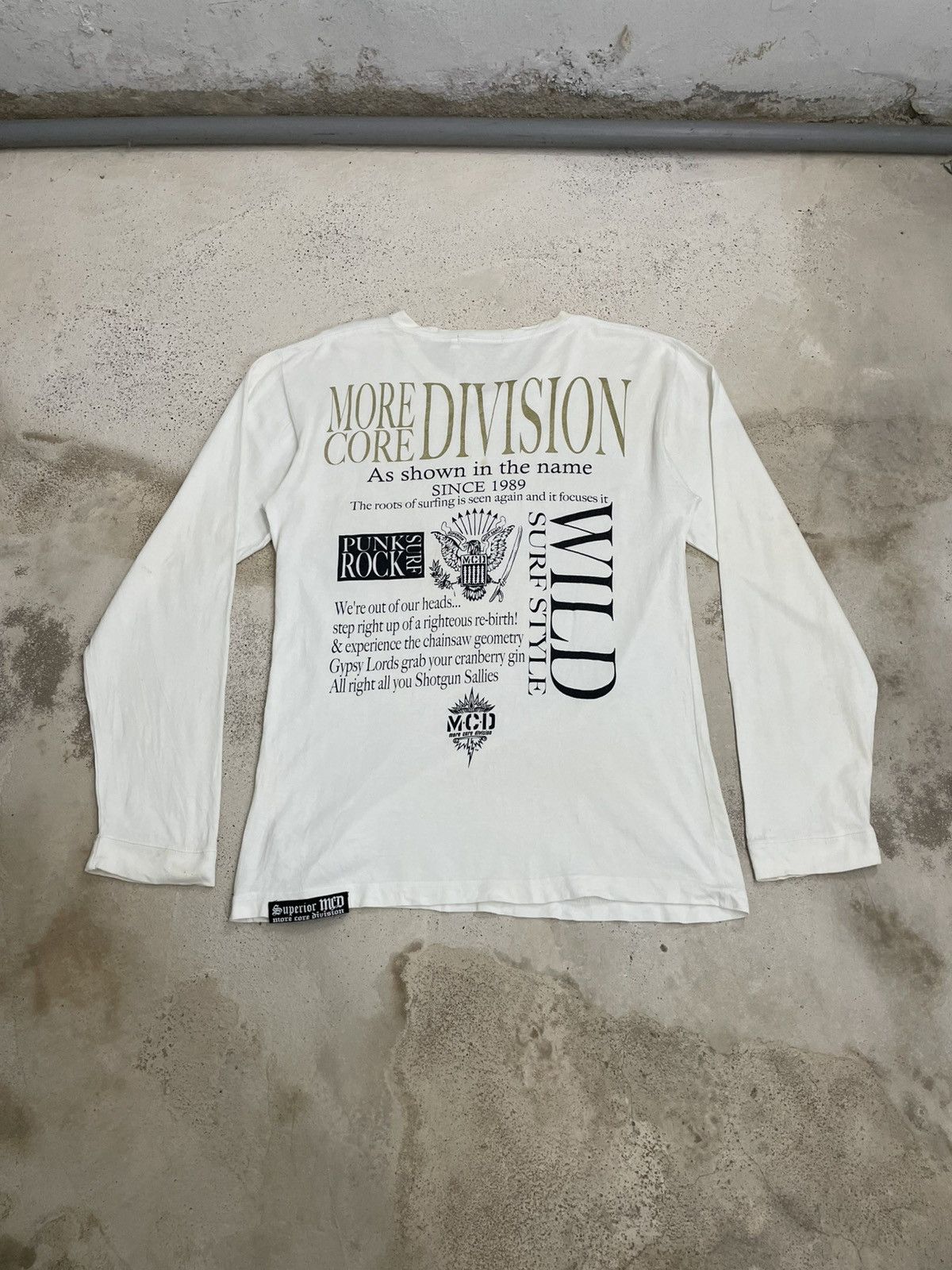 Japanese Brand More Core Devision Y2K Style Punk Superior Rock Size US XL / EU 56 / 4 - 3 Thumbnail