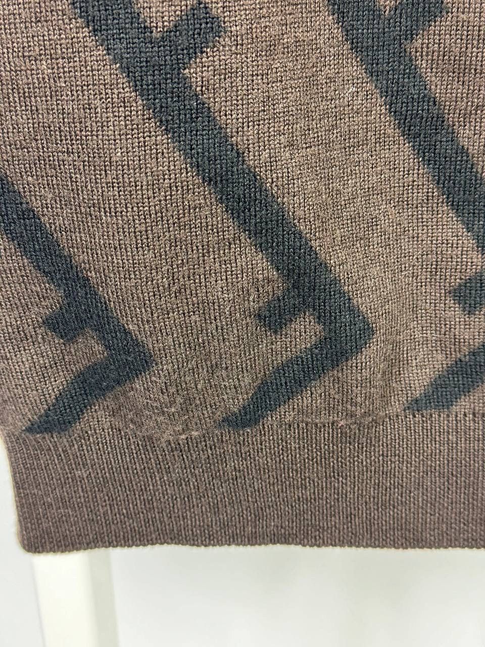 Fendi Vintage FENDI Zucca Monogram Knitwear Sweater Size US M / EU 48-50 / 2 - 5 Thumbnail