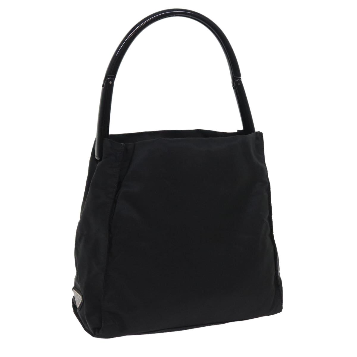 image of Prada Hand Bag Nylon Black Auth 57229, Women's