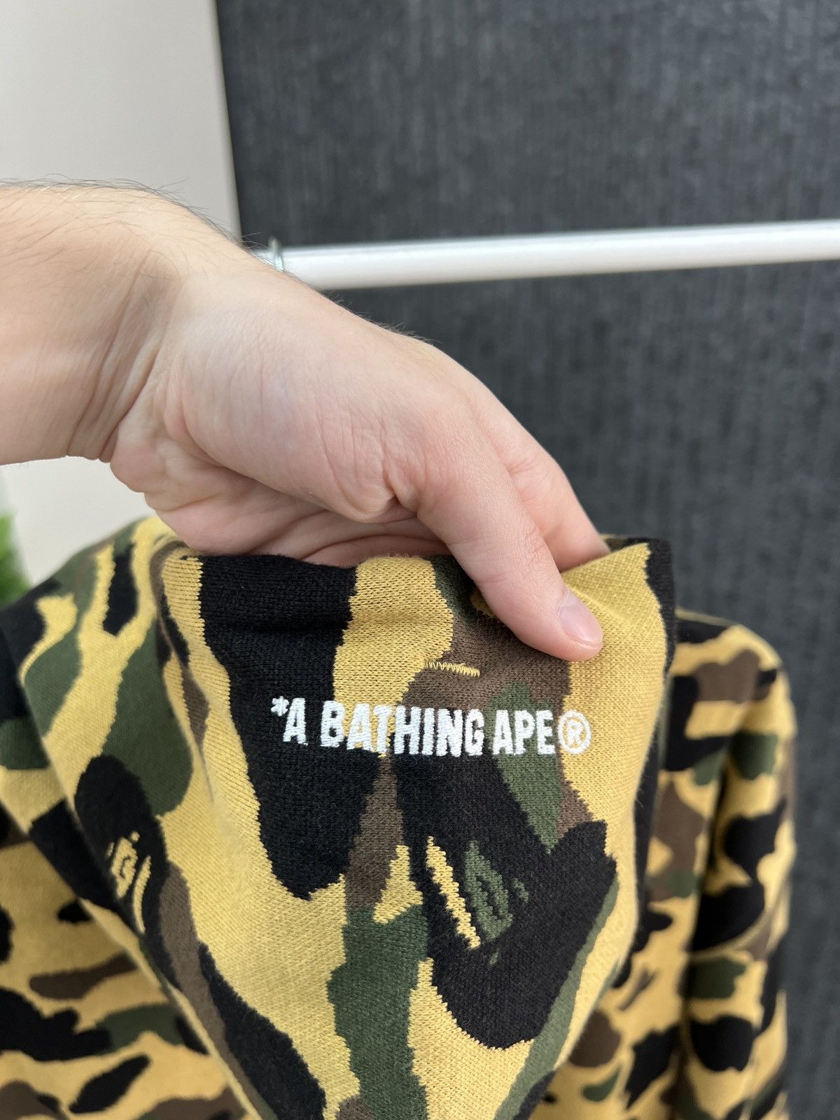 Bape A BATHING APE 1ST CAMO JACQUARD ONE POINT RELAXED FIT HOODIE Size US M / EU 48-50 / 2 - 13 Thumbnail