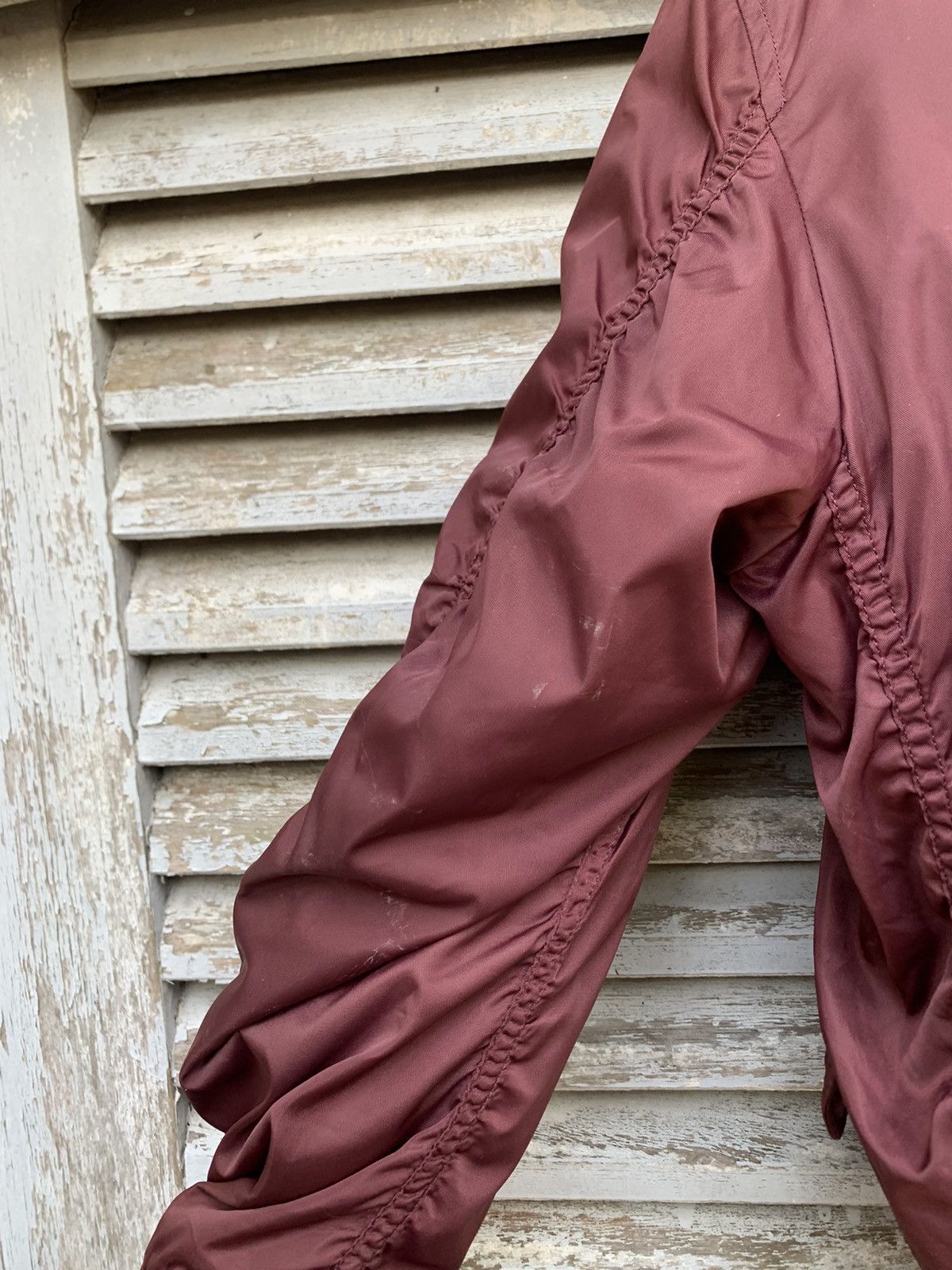 Vintage 🪖MA-1 MAN INTERMEDIATE MAROON BOMBER JACKET Size US M / EU 48-50 / 2 - 12 Thumbnail