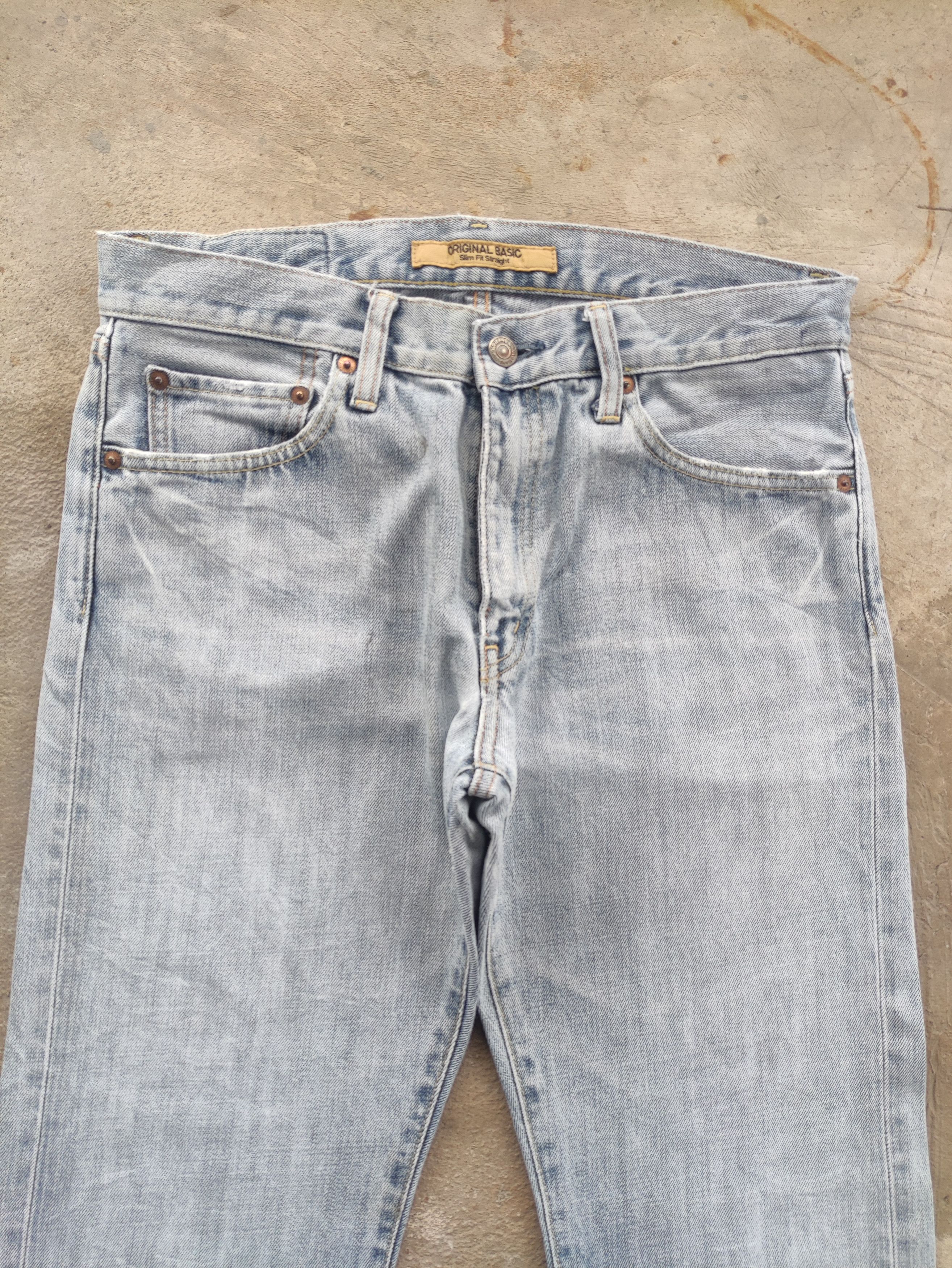 Japanese Brand Vintage Japanese Jean Distressed Faded Denim Size US 32 / EU 48 - 3 Thumbnail