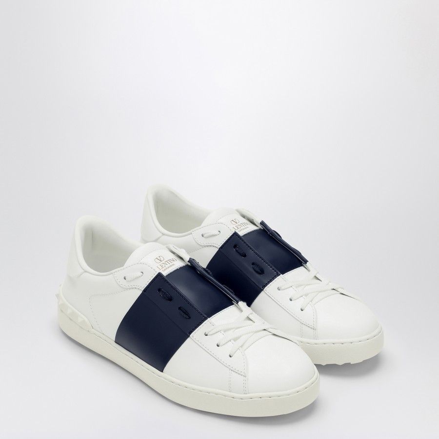 Valentino o1d2blof1025 Low-Top Sneakers in White/Blue Size US 8.5 / EU 41-42 - 2 Thumbnail