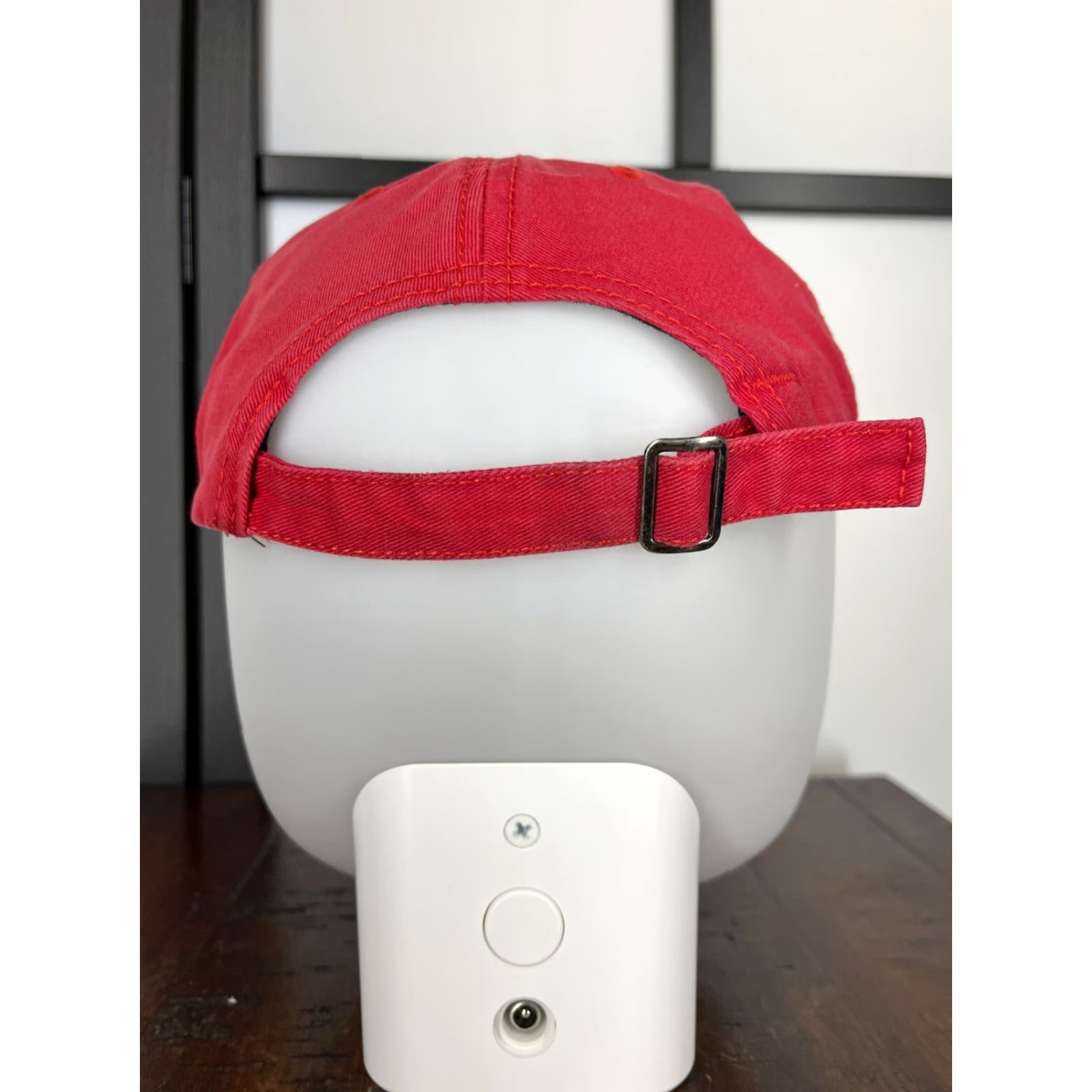 Disney Disney Mickey Mouse Hat Cap Strap Back One Size Red Cotton Twill Baseball Cap Disney Parks Authentic Adult Unisex Accessories Mens Womens Boys Girls Size ONE SIZE - 6 Thumbnail