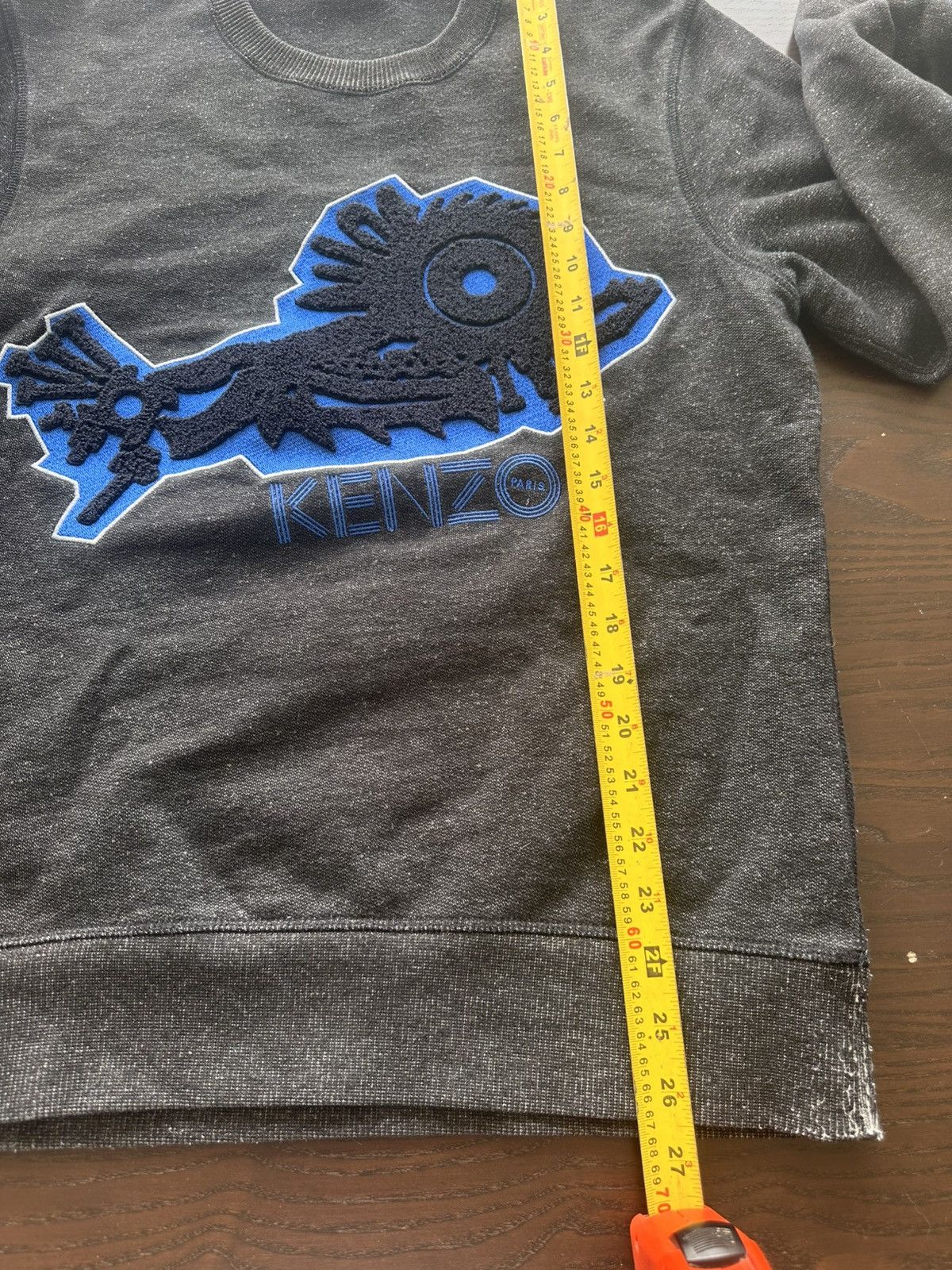 Kenzo Kenzo Embroidered Sweatshirt In Cotton Men Grey M Size US M / EU 48-50 / 2 - 6 Thumbnail