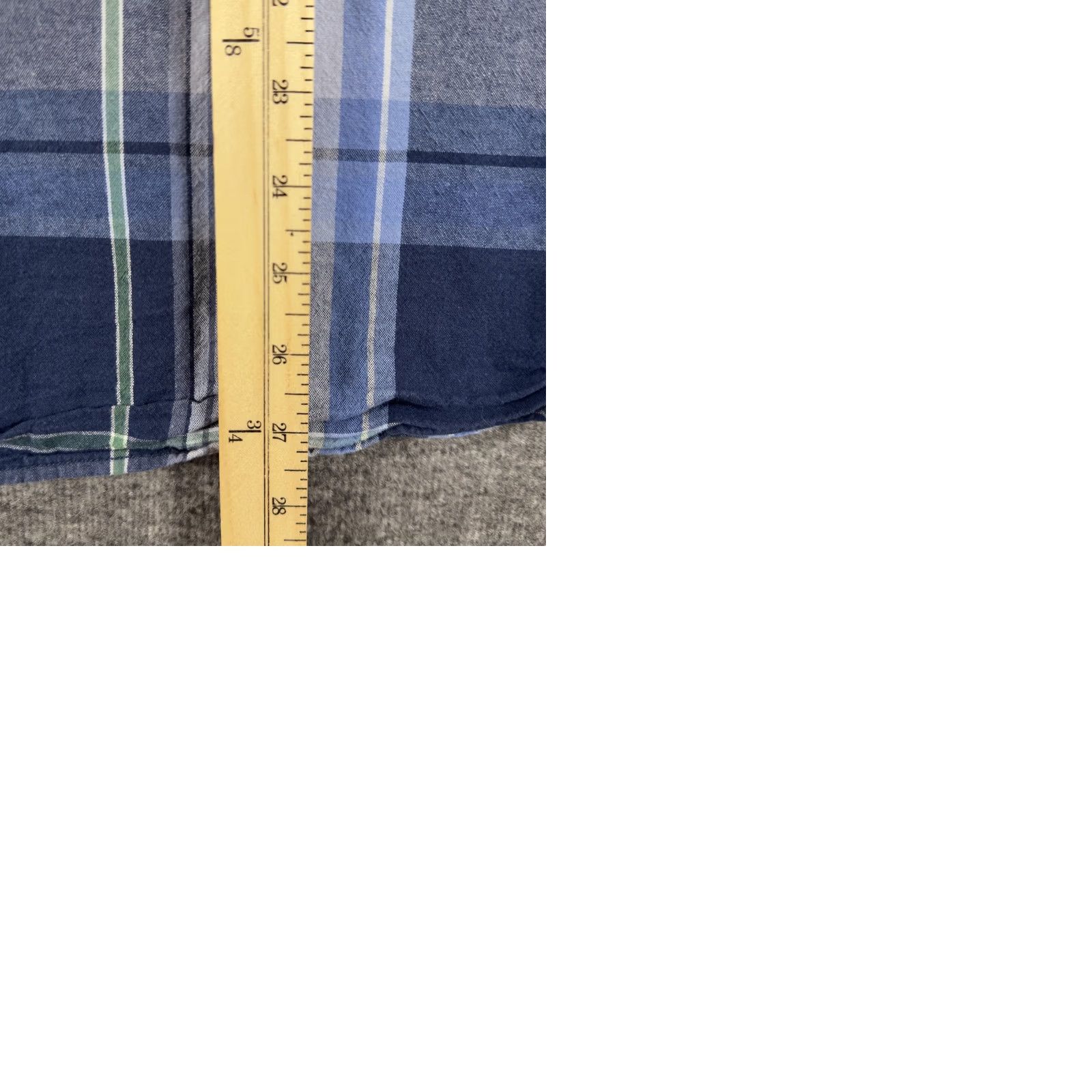FatFace Fat Face Shirt Mens L Blue Plaid Long Sleeve Cotton Button Casual Pocket Size US L / EU 52-54 / 3 - 9 Thumbnail