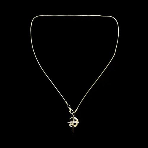 VIBE Star Cross Chain, Skeleton Cross, Abstract Star Ring Size ONE SIZE - 3 Thumbnail