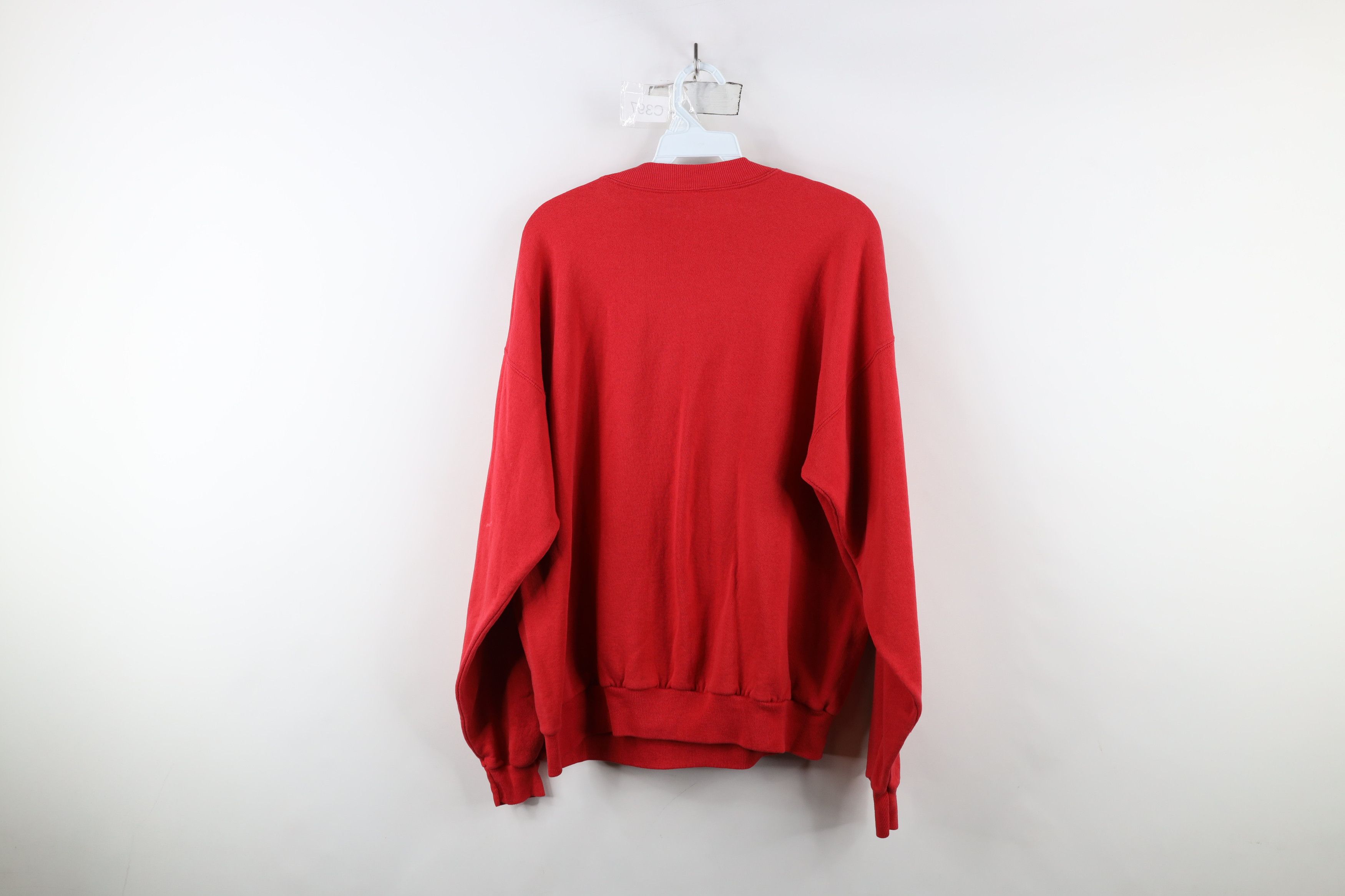 Vintage Vintage 90s Script Ohio State University Crewneck Sweatshirt Size US XL / EU 56 / 4 - 11 Thumbnail