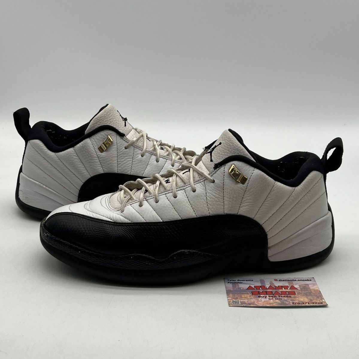 Air jordan 12 low taxi