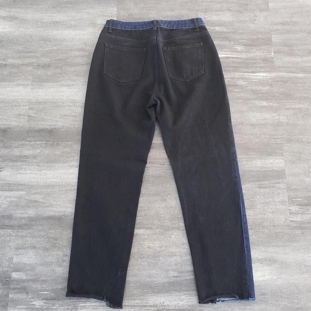 Shein Denim Black Two Toned SHEIN Jean Size 31" - 2 Thumbnail