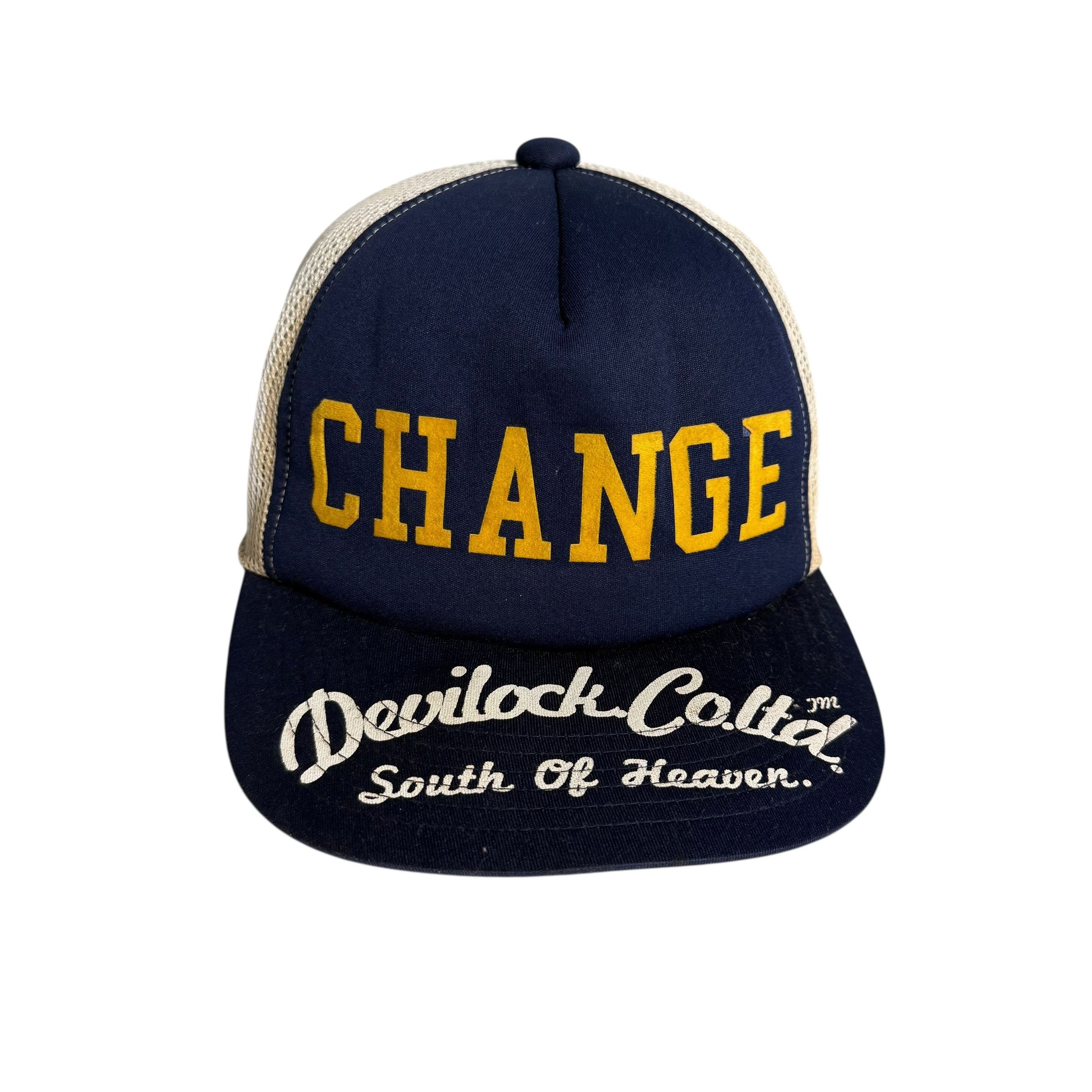 Devilock 🔥RARE🔥Vintage Devilock Co. Ltd Trucker Snapback Cap Size ONE SIZE - 1 Thumbnail