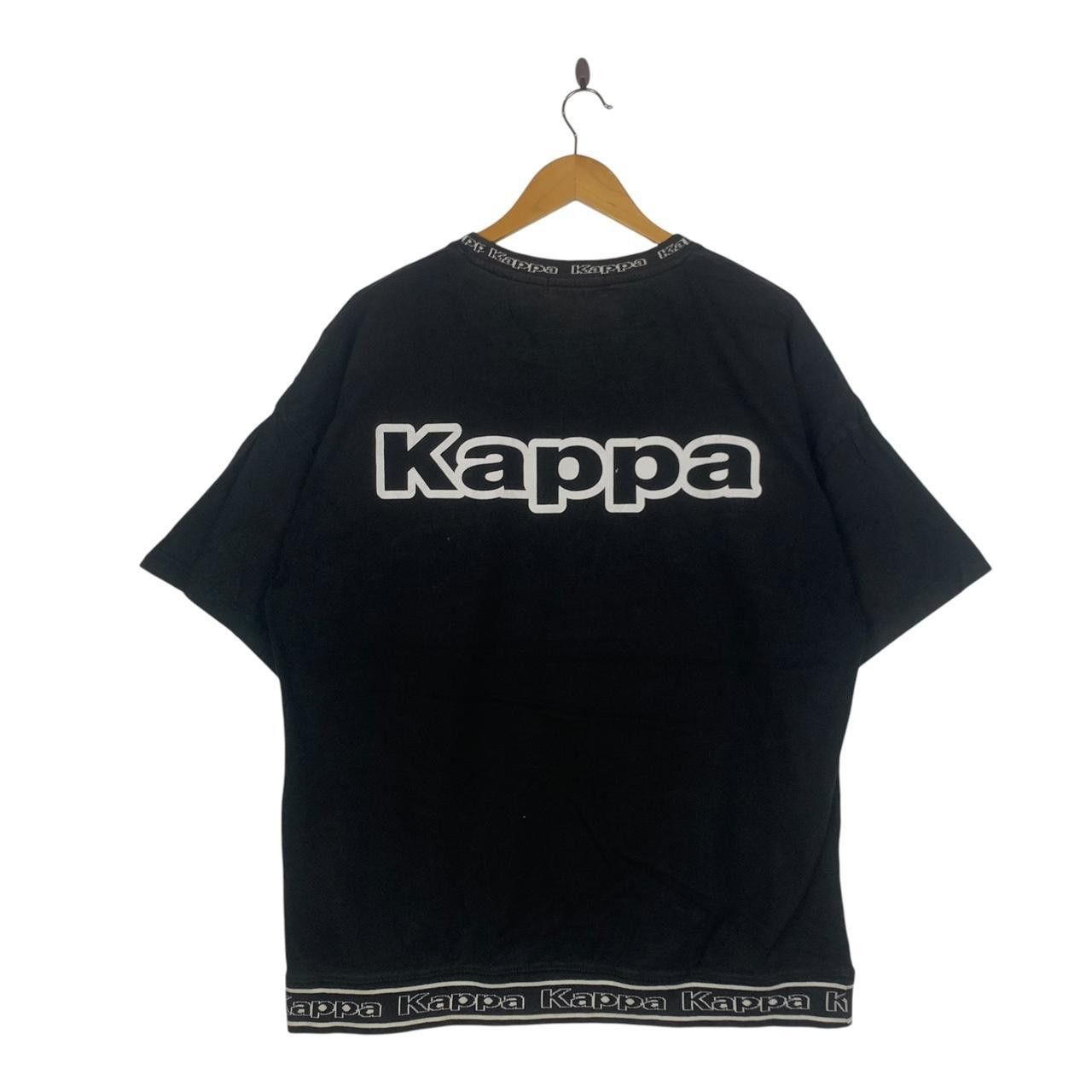 Vintage Vintage KAPPA ITALIA Side Tape Monogram Logo Tee Shirt Size 3XL / US 20-22 - 1 Thumbnail
