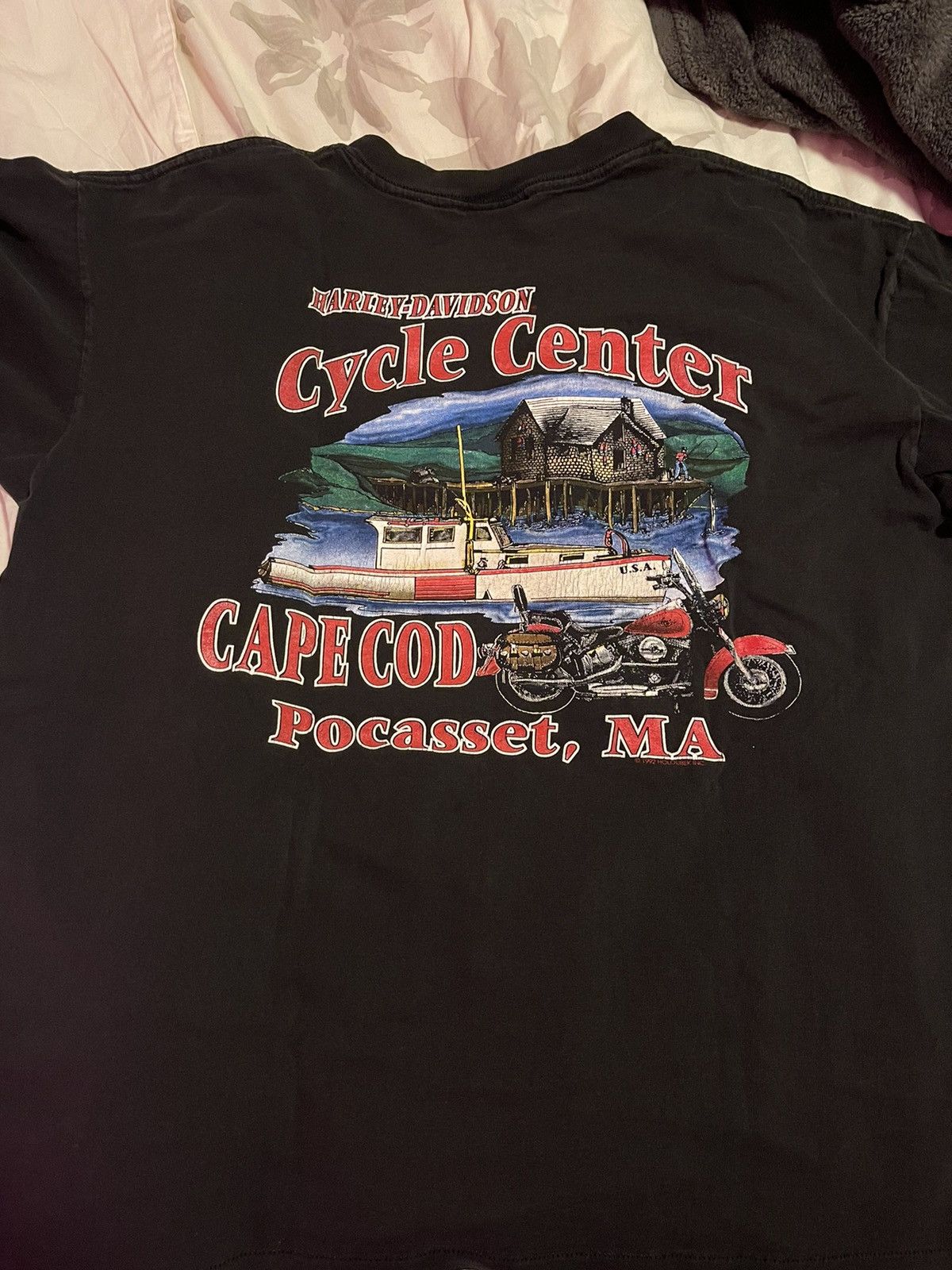 Vintage Harley Davidson Cycle Center Size US L / EU 52-54 / 3 - 2 Thumbnail
