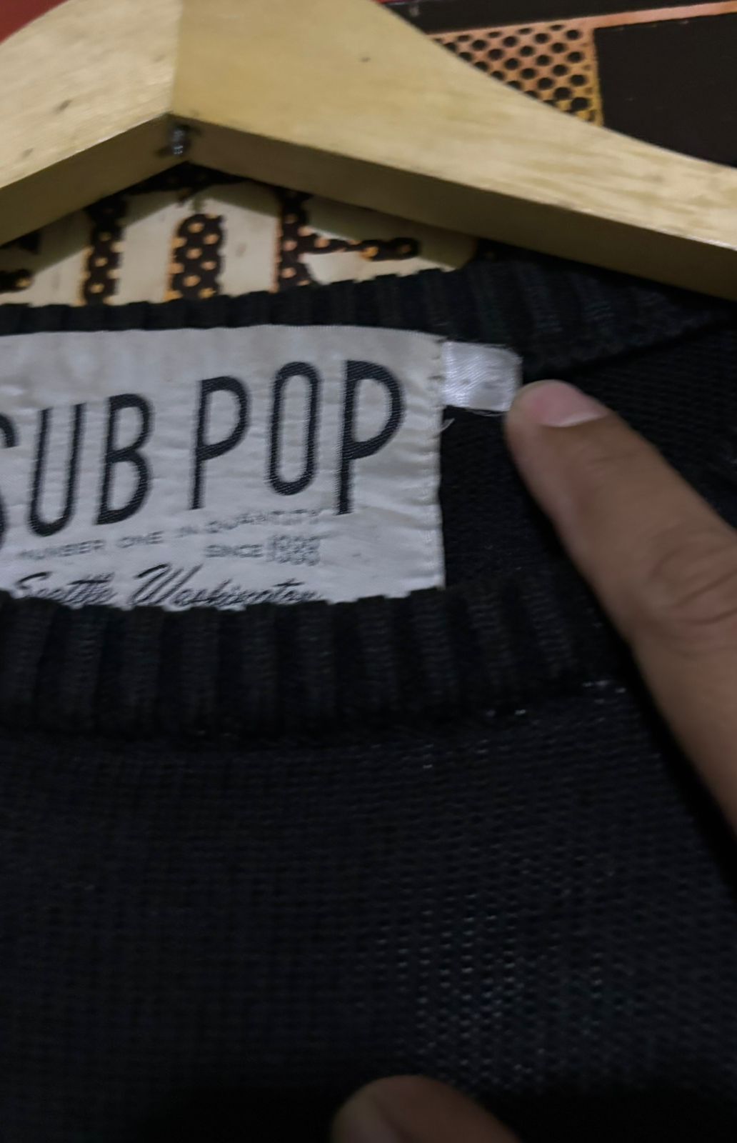 Band Tees Vintage Y2K SUB POP Knitwear,Grunge,Nirvana Size US M / EU 48-50 / 2 - 5 Thumbnail