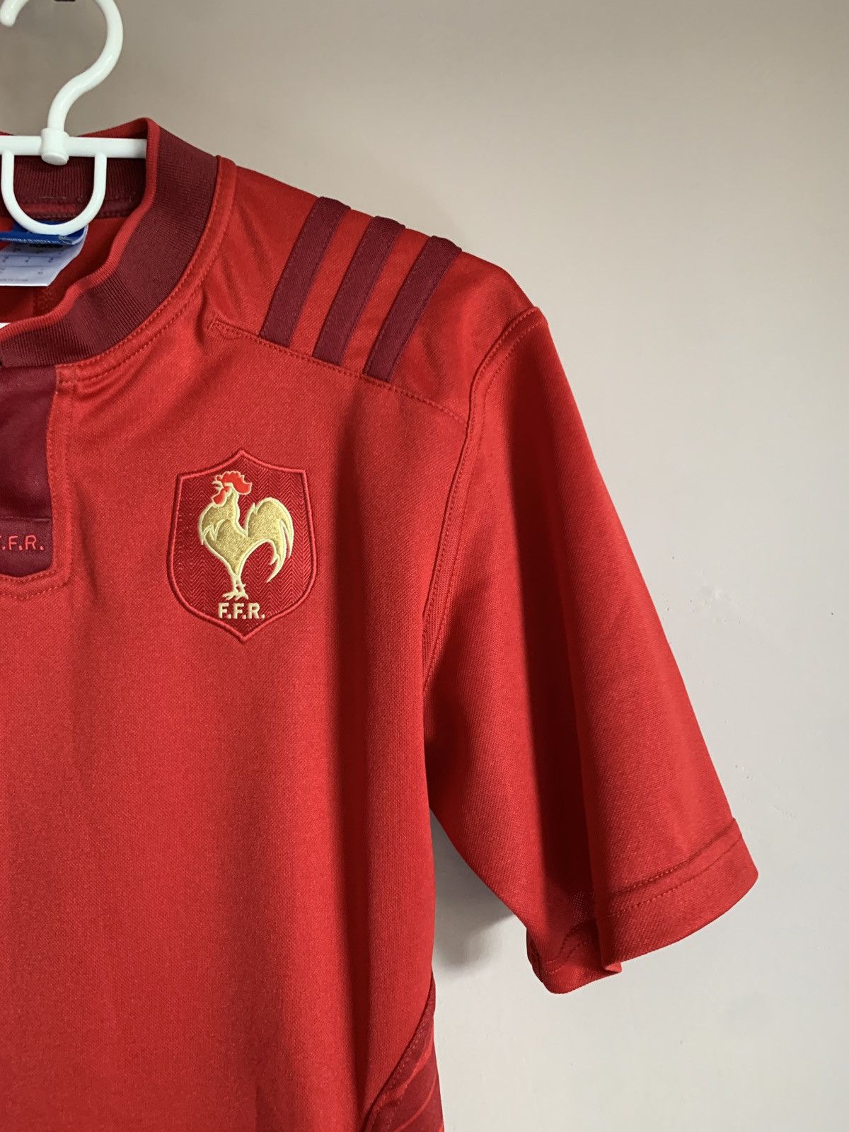 Adidas France 2015 Away Rugby Union Shirt Adidas Jersey Size S Size US S / EU 44-46 / 1 - 4 Thumbnail