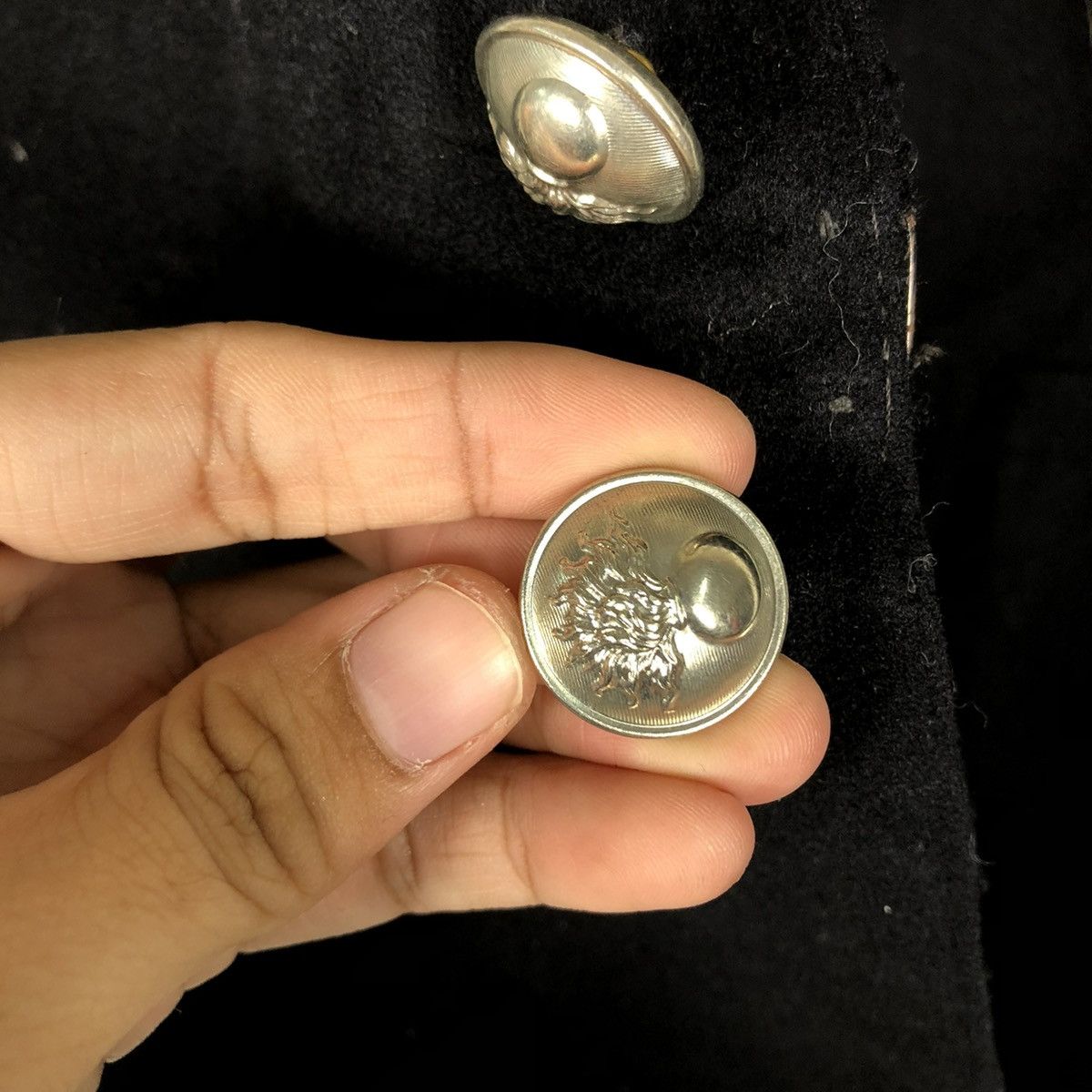 Vintage 🔥TRUE VINTAGE 60’s WOOL BUTTON JACKET MILITARY WEAR ARMY Size US M / EU 48-50 / 2 - 17 Thumbnail
