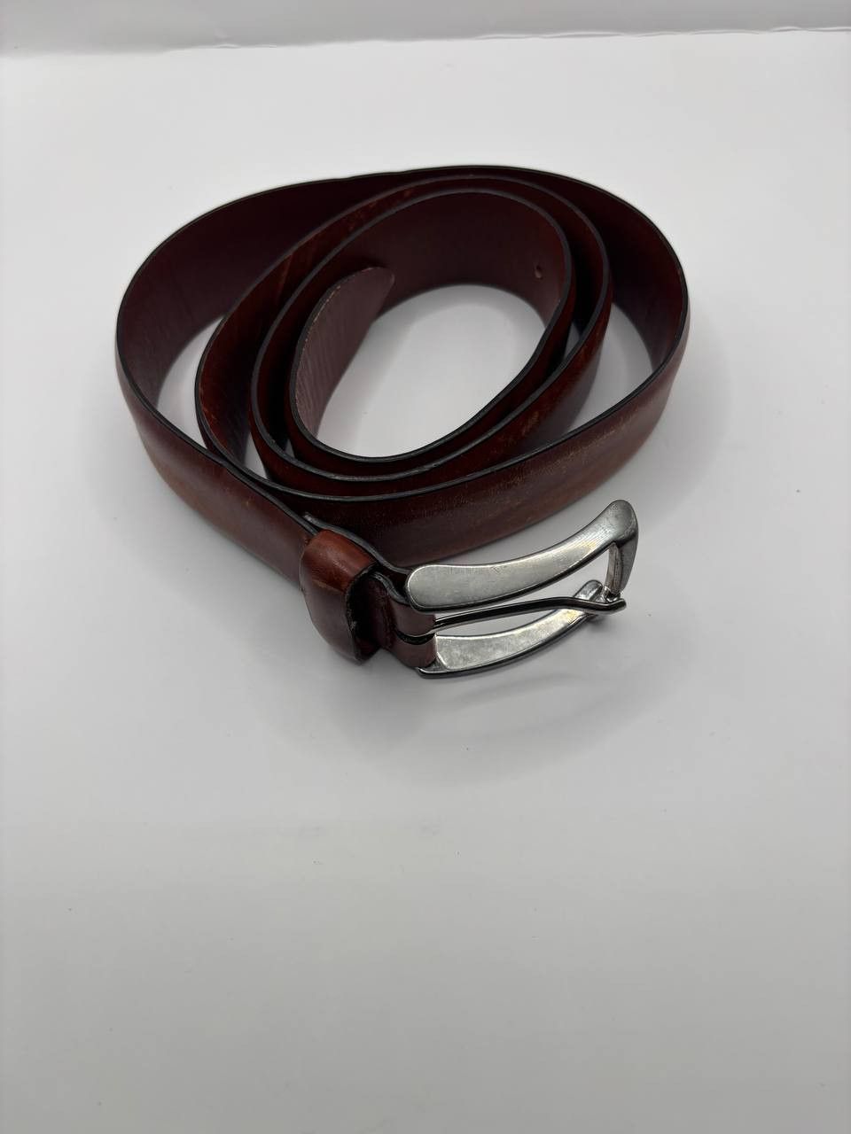 Andersons Anderson’s Parma Italy Brown Leather Belt – Size 40/100 Size 40 - 9 Thumbnail