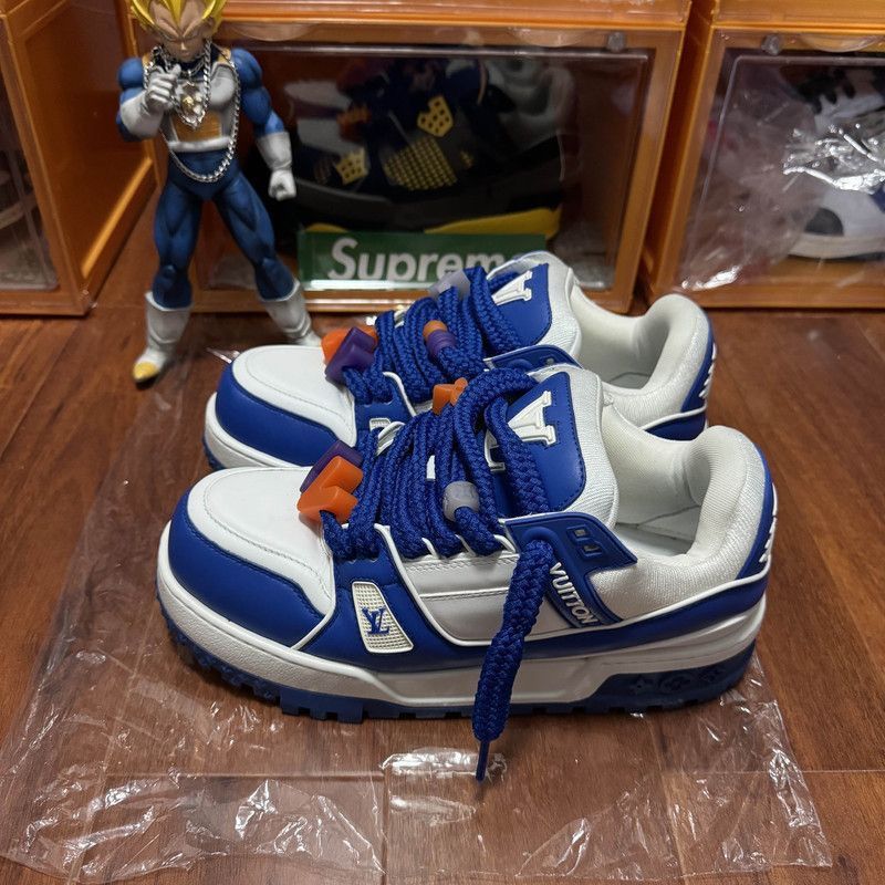 Louis Vuitton Louis Vuitton Trainer Maxi Low-Top Sneakers -2508 Size US 8 / EU 41 - 1 Thumbnail