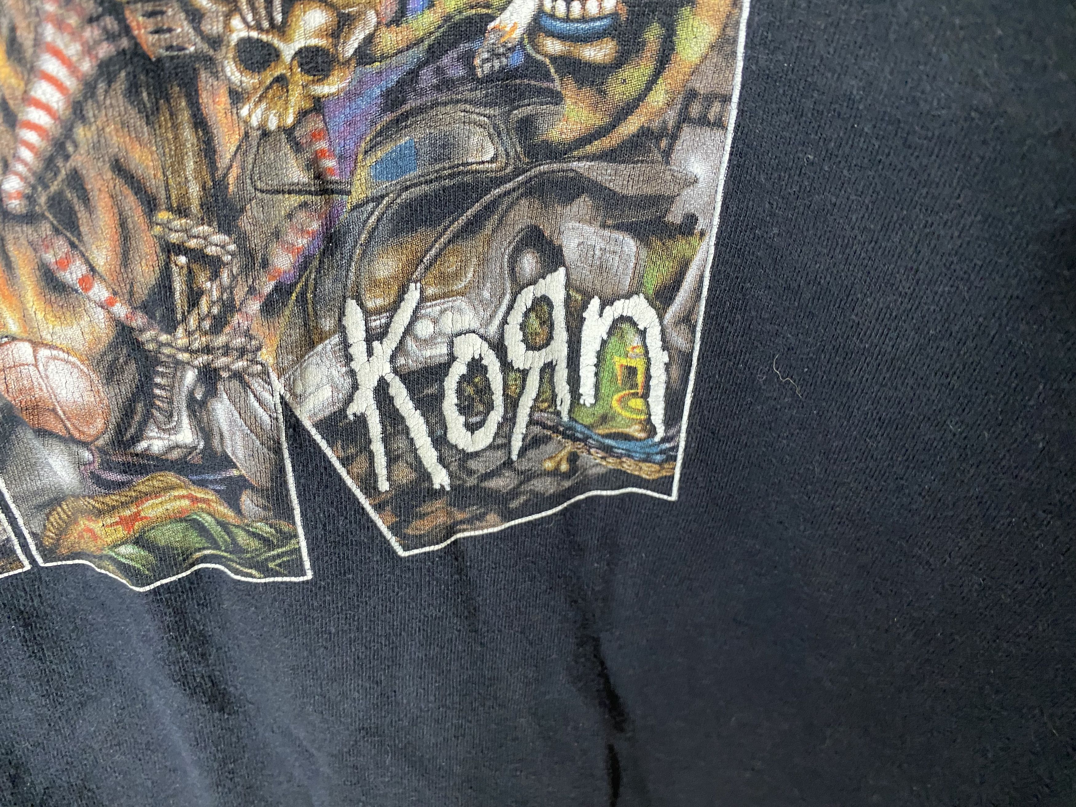 Band Tees VINTAGE 90s KORN GRAPHIC TEE T-SHIRT SIZE M Size US M / EU 48-50 / 2 - 5 Thumbnail