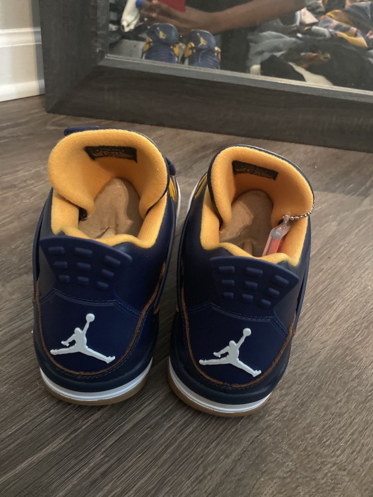 Jordan Brand Jordan 4 retro Dunk From Above Size US 8.5 / EU 41-42 - 4 Thumbnail