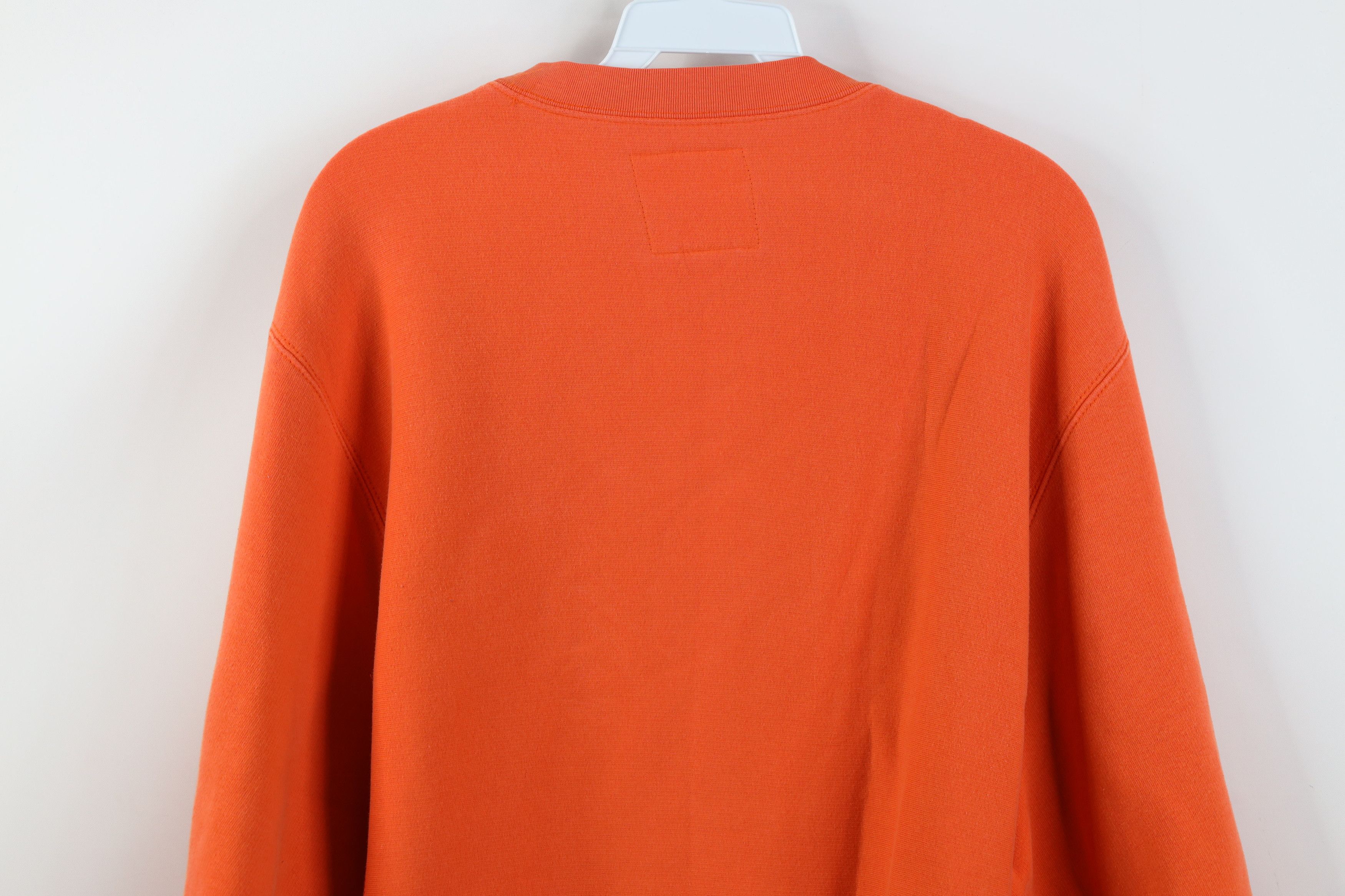 Vintage Vintage 90s Bowling Green State University Sweatshirt Orange Size US L / EU 52-54 / 3 - 11 Thumbnail