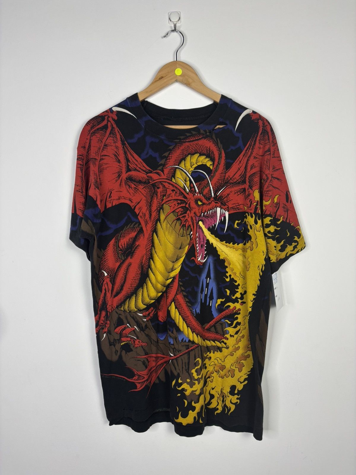 Liquid Blue Vintage distress 90’s Liquid blue Dragon wizard Size US L / EU 52-54 / 3 - 1 Thumbnail