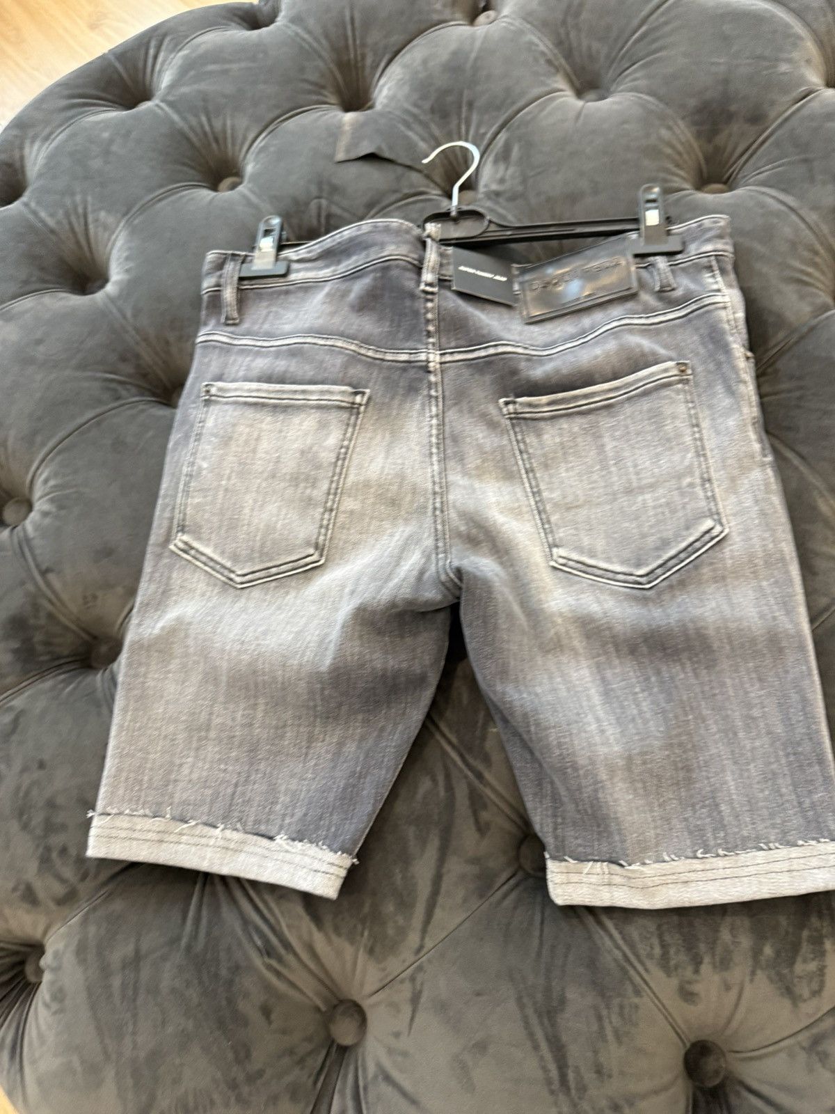 Dsquared2 Dsquared2 gray denim shorts Size US 36 / EU 52 - 2 Thumbnail
