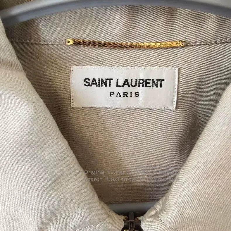 Saint Laurent Paris Saint Laurent Paris Khaki belt trench dress Size S / US 4 / IT 40 - 3 Thumbnail