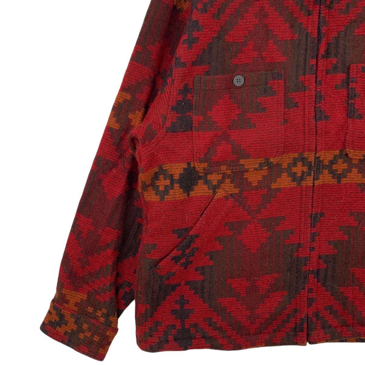 Vintage × Woolrich Woolen Mills Vintage WOOLRICH Made In Usa Native Navajo Design Jacket Size US M / EU 48-50 / 2 - 5 Thumbnail