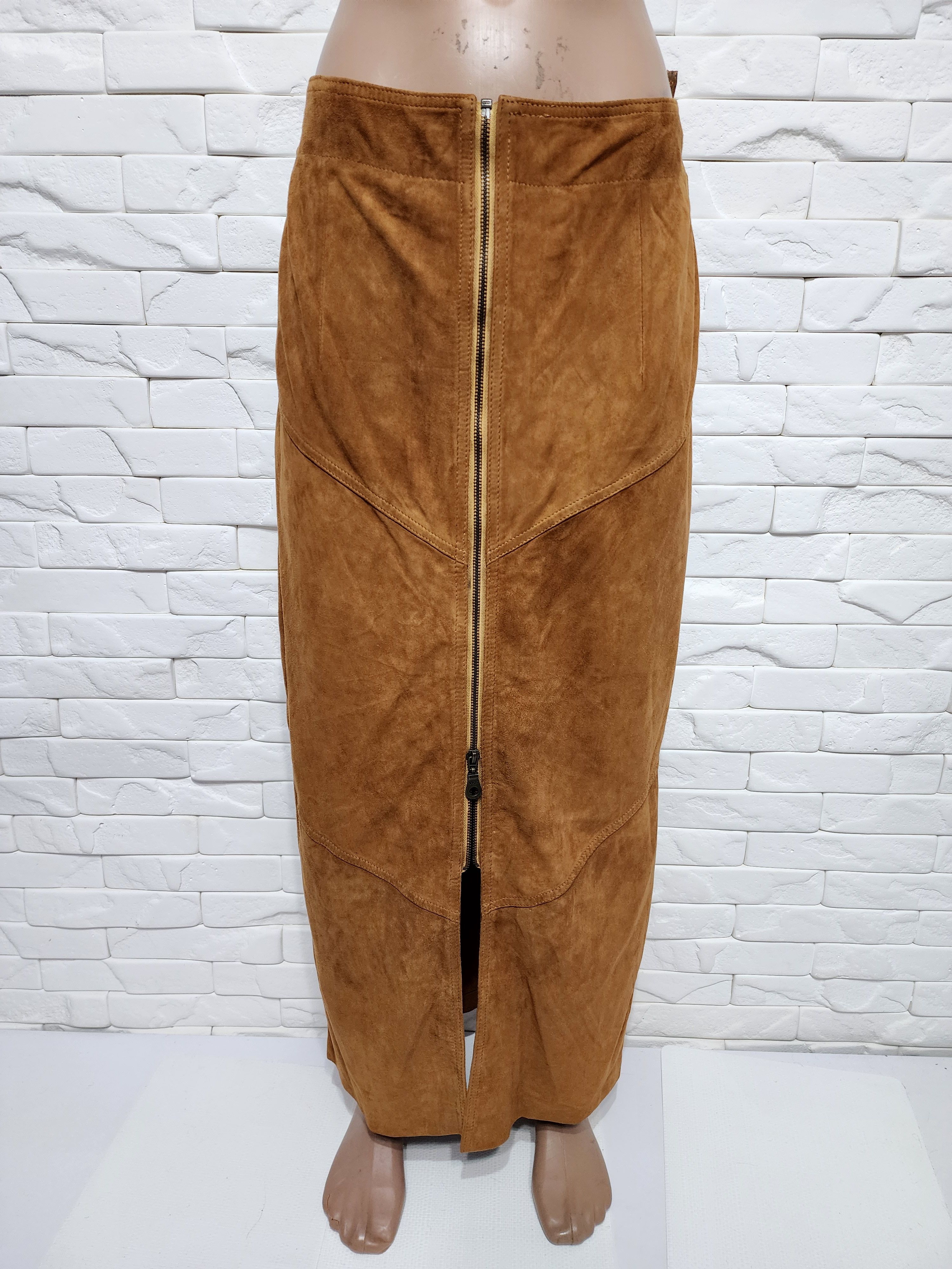 Genuine Leather Leather skirt. Size 31" - 1 Thumbnail